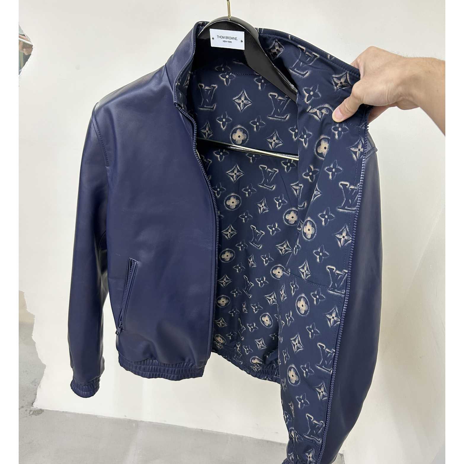 Louis Vuitton Monogram Reversible Leather Mix Blouson   1ABJGG - DopestKickz