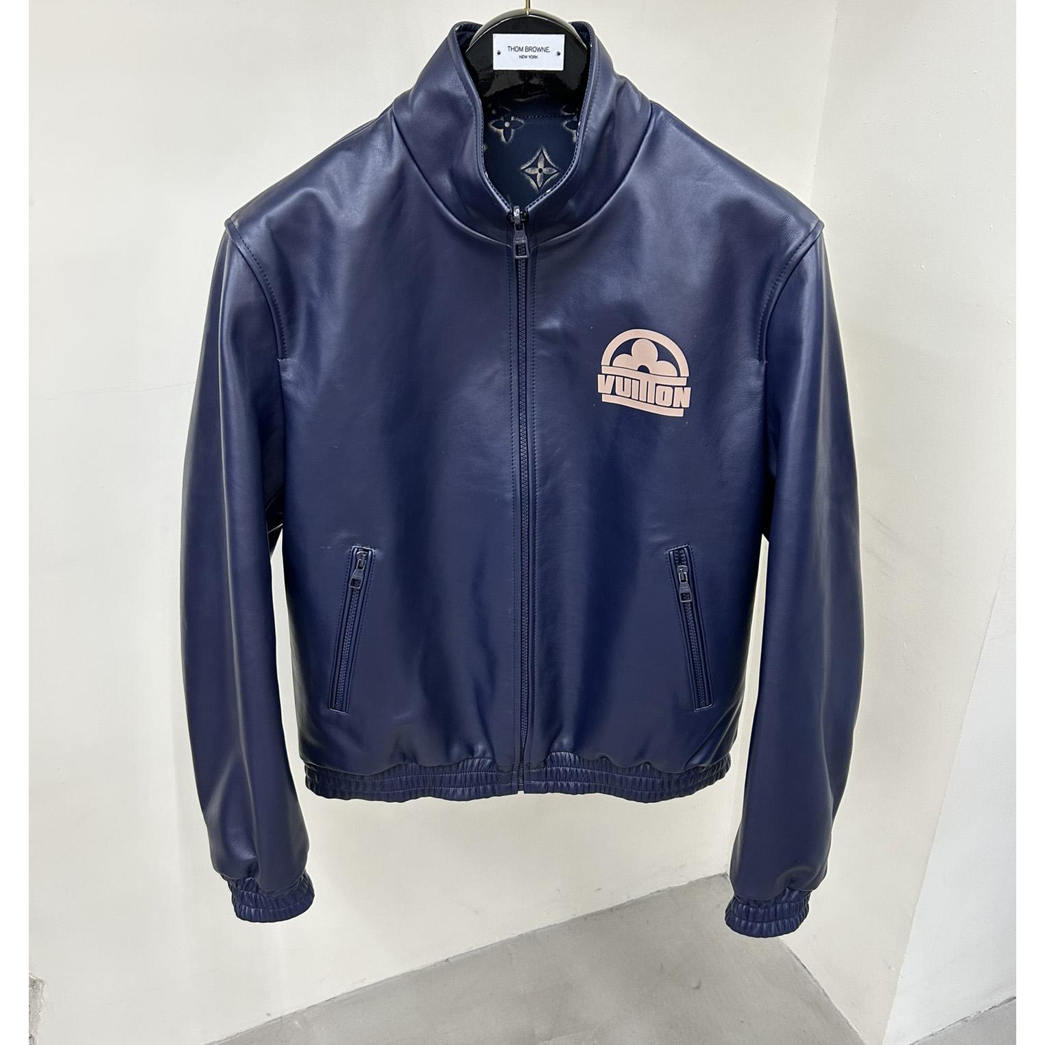 Louis Vuitton Monogram Reversible Leather Mix Blouson   1ABJGG - DopestKickz