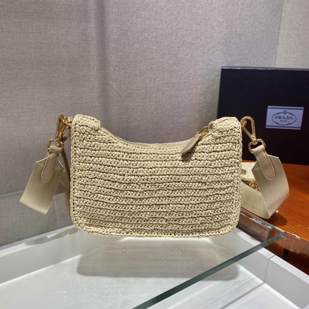 Prada Raffia Bag - DopestKickz
