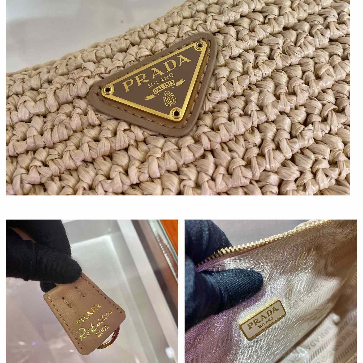 Prada Raffia Bag - DopestKickz