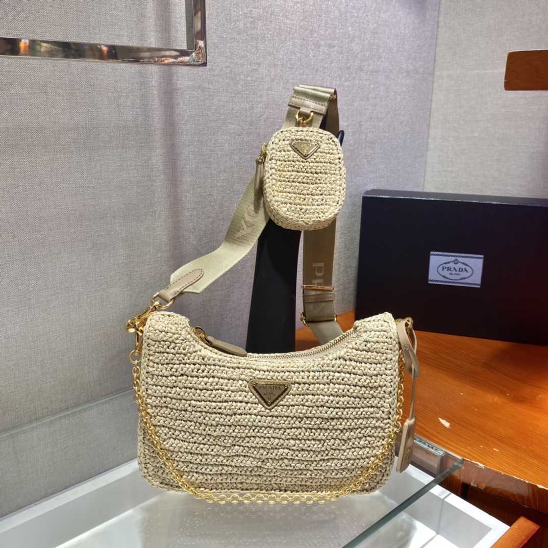 Prada Raffia Bag - DopestKickz