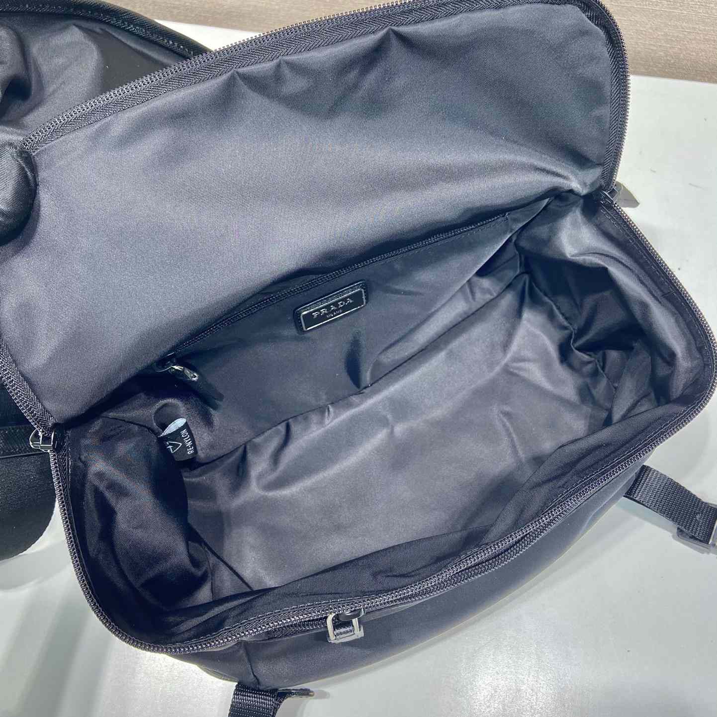 Prada Re-Nylon And Saffiano Leather Shoulder Bag - DopestKickz