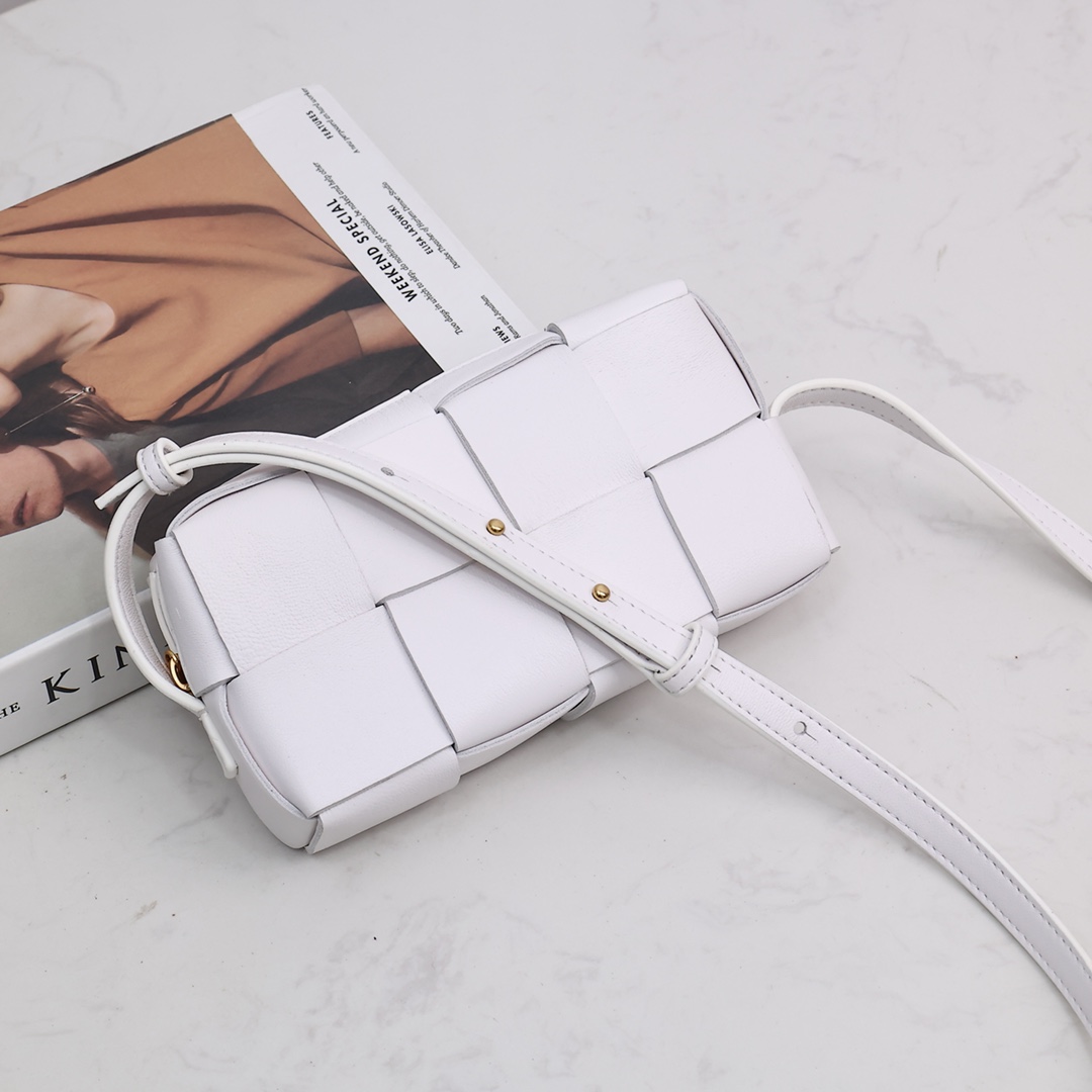 Bottega Veneta Mini Cassette Cross-Body Bag - DopestKickz