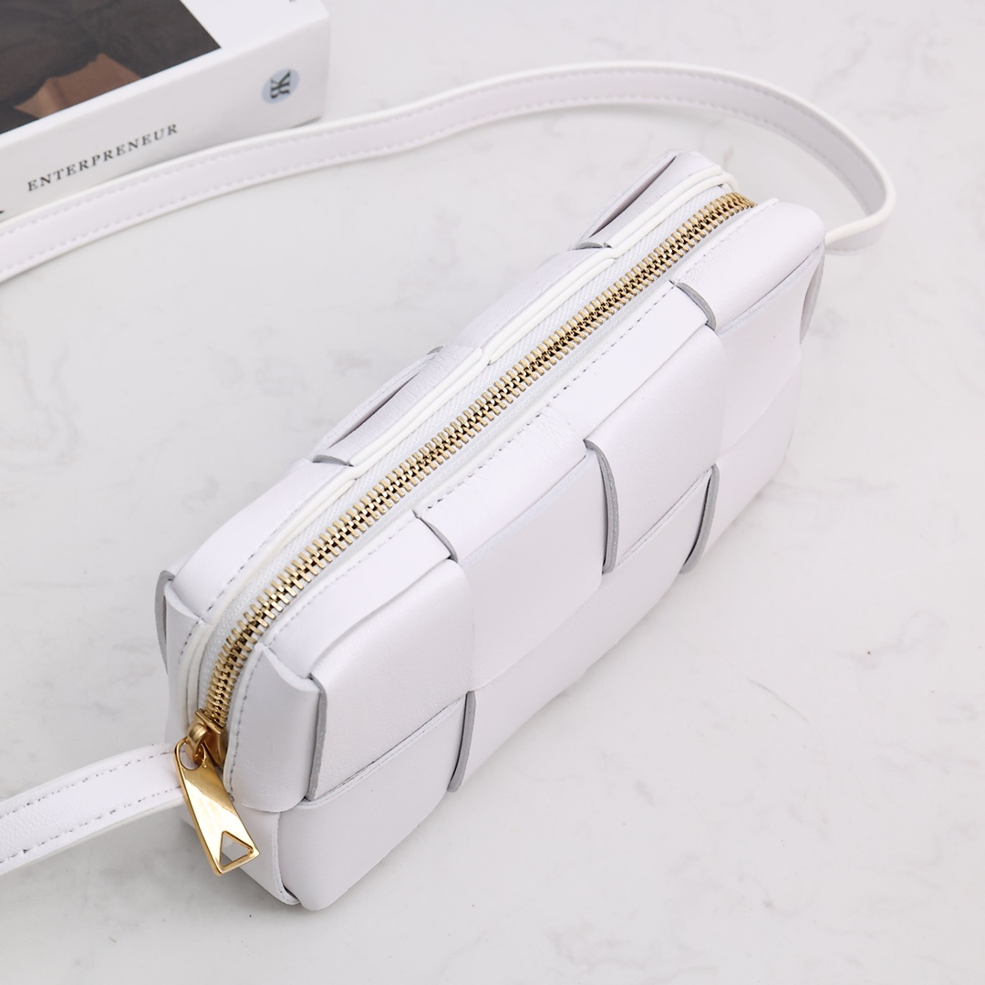 Bottega Veneta Mini Cassette Cross-Body Bag - DopestKickz