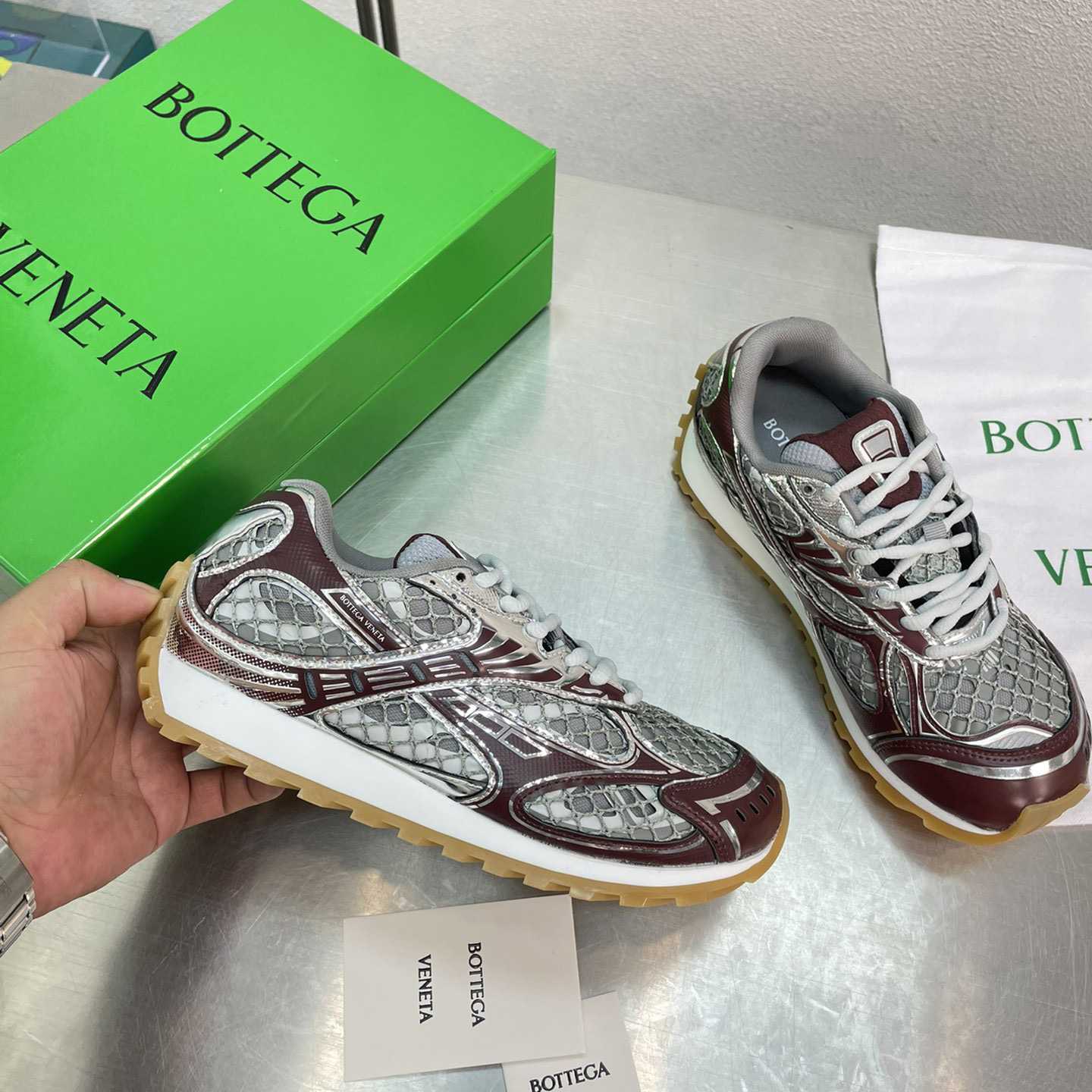 Bottega Veneta Orbit Sneaker - DopestKickz