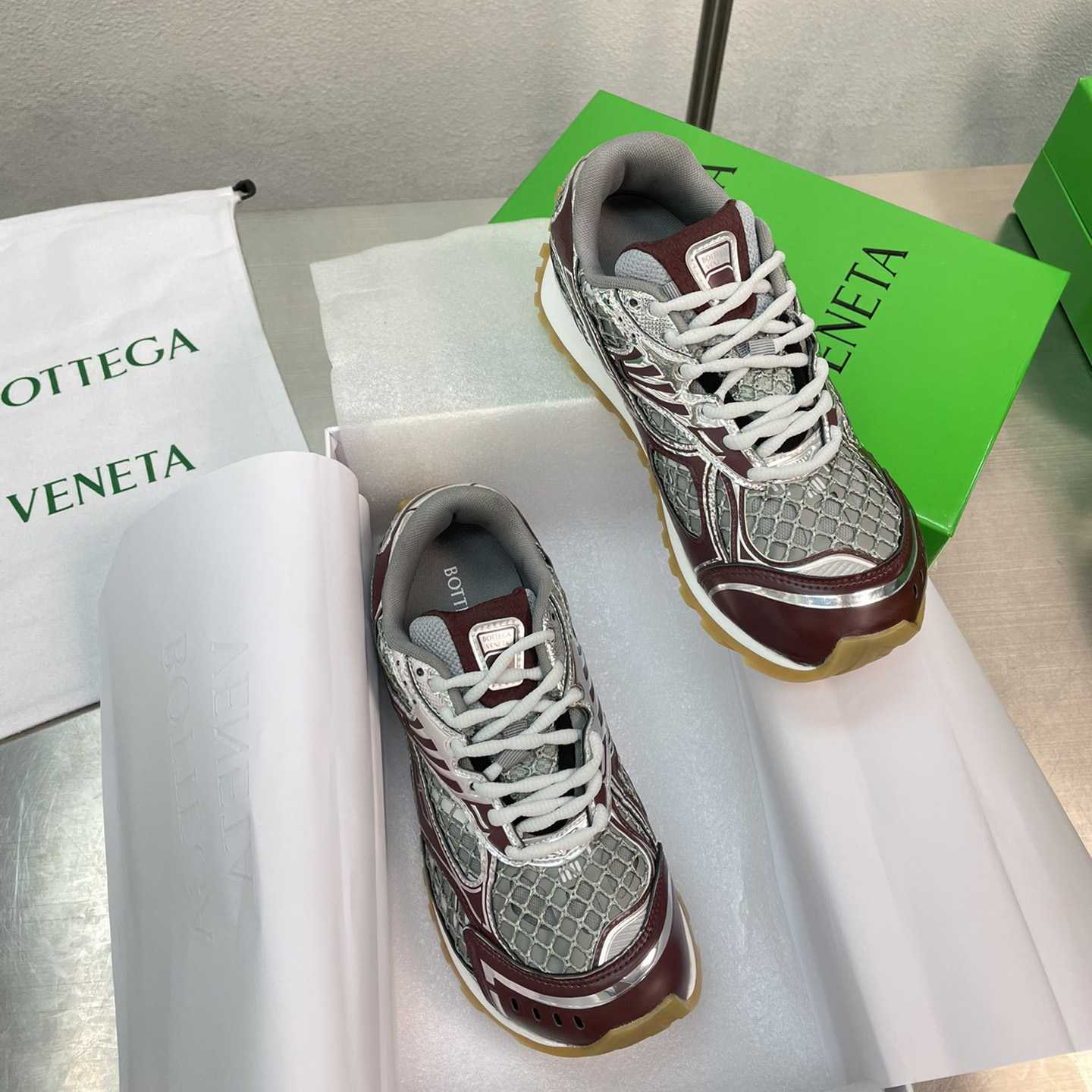 Bottega Veneta Orbit Sneaker - DopestKickz