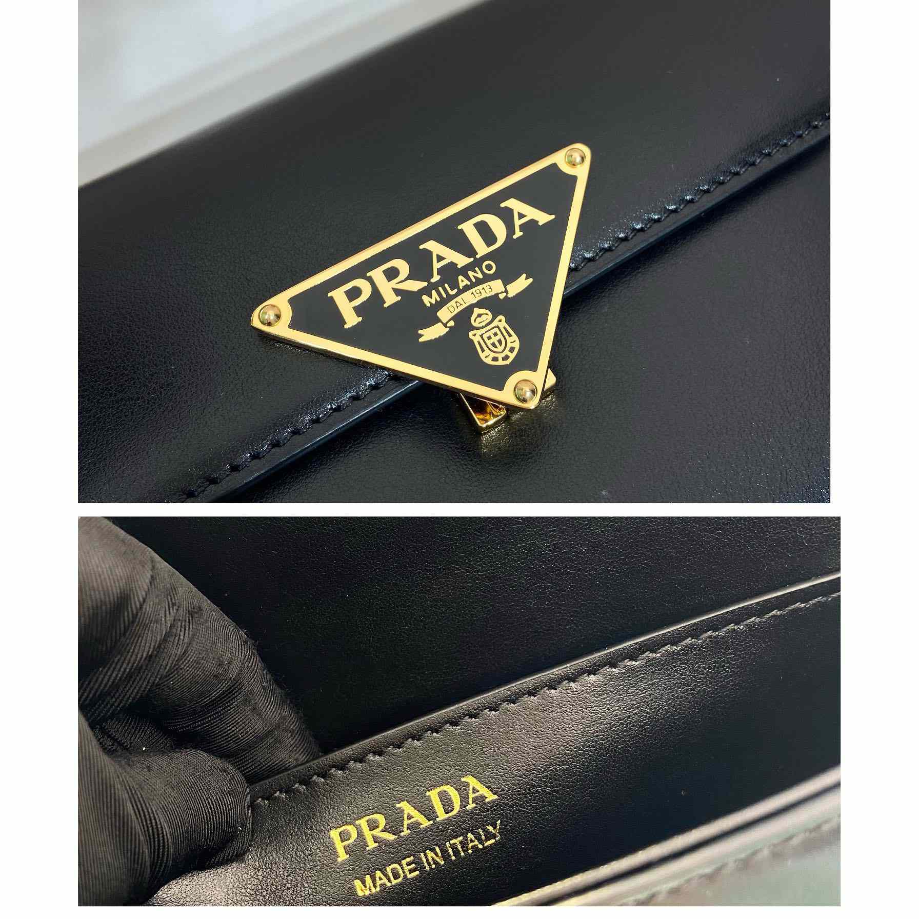 Prada Leather Shoulder Bag - DopestKickz