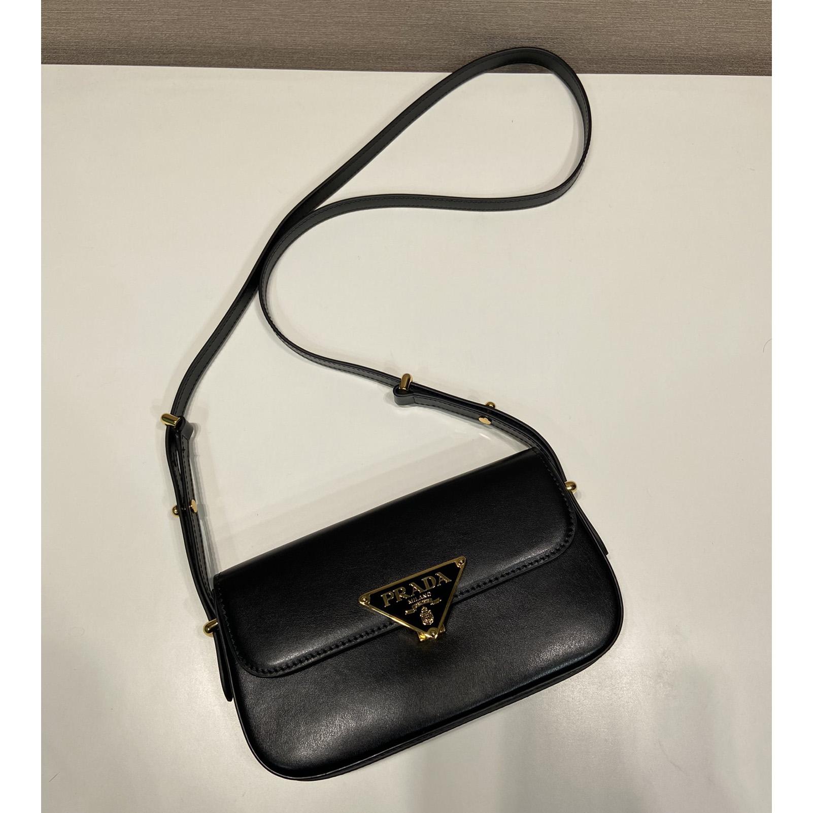 Prada Leather Shoulder Bag - DopestKickz