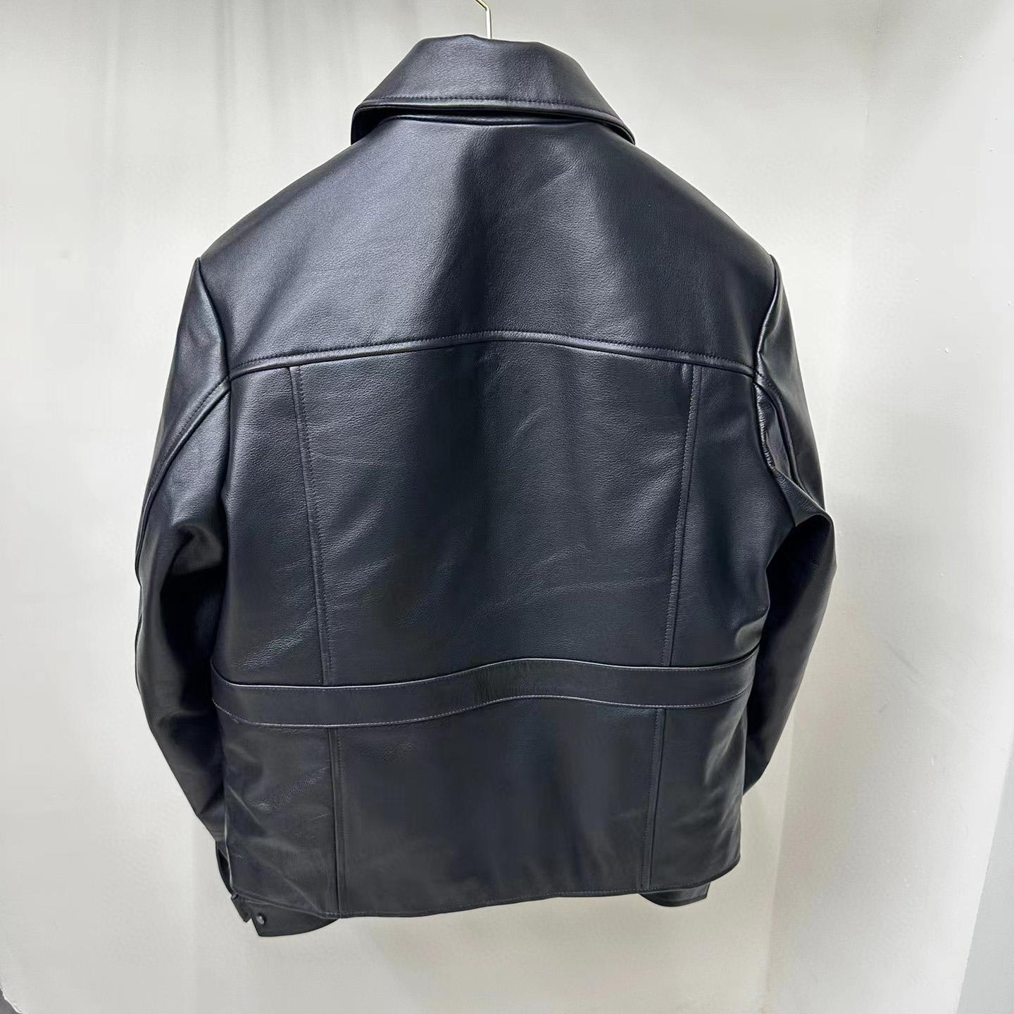 Louis Vuitton Monogram Leather Trucker Jacket   1AAUY8 - DopestKickz