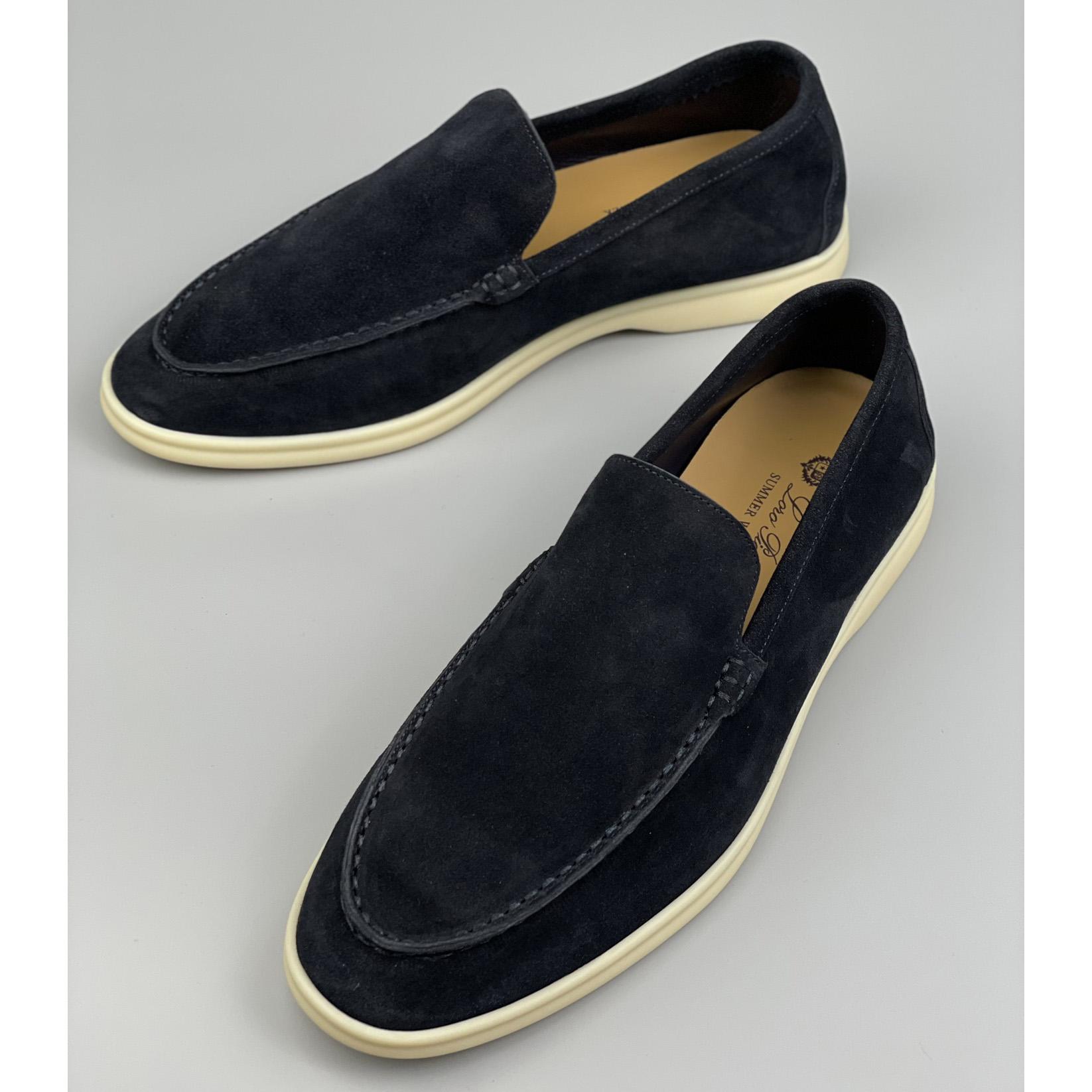 Loro Piana Summer Walk Loafers  - DopestKickz