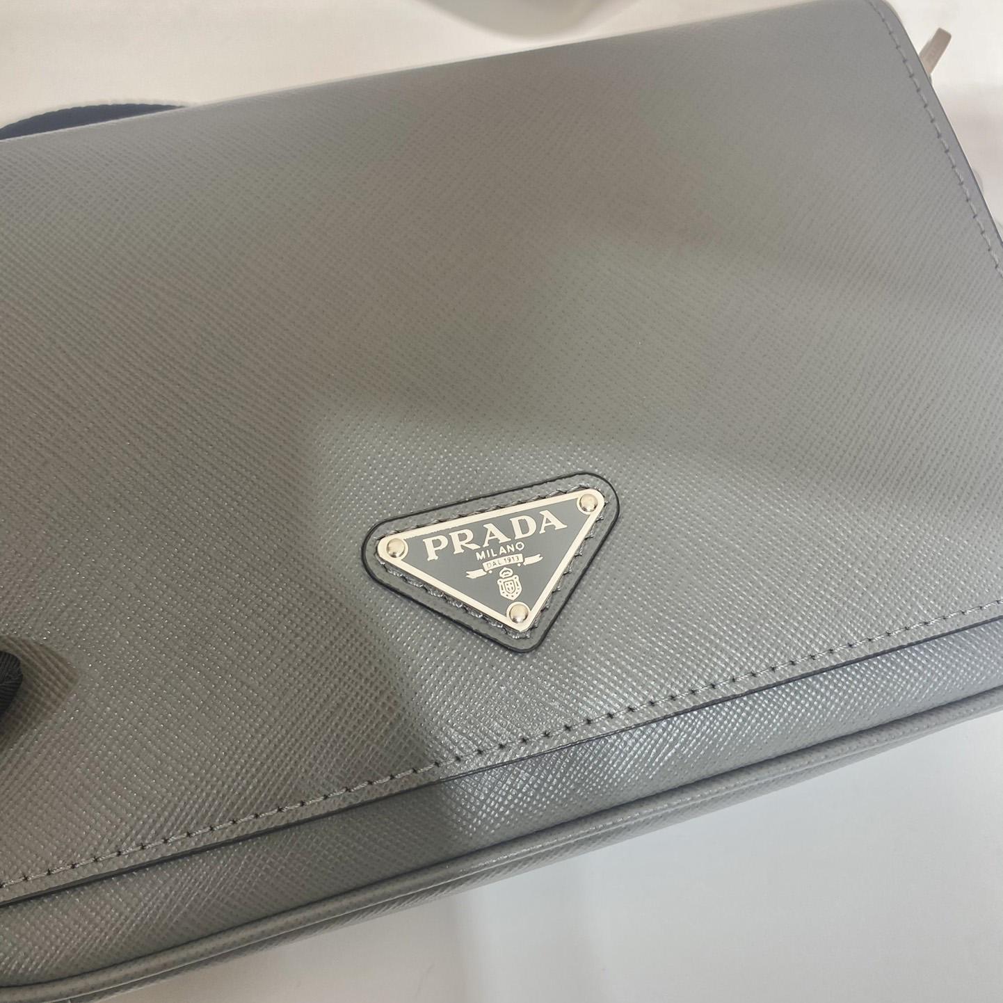 Prada Saffiano Leather Shoulder Bag - DopestKickz