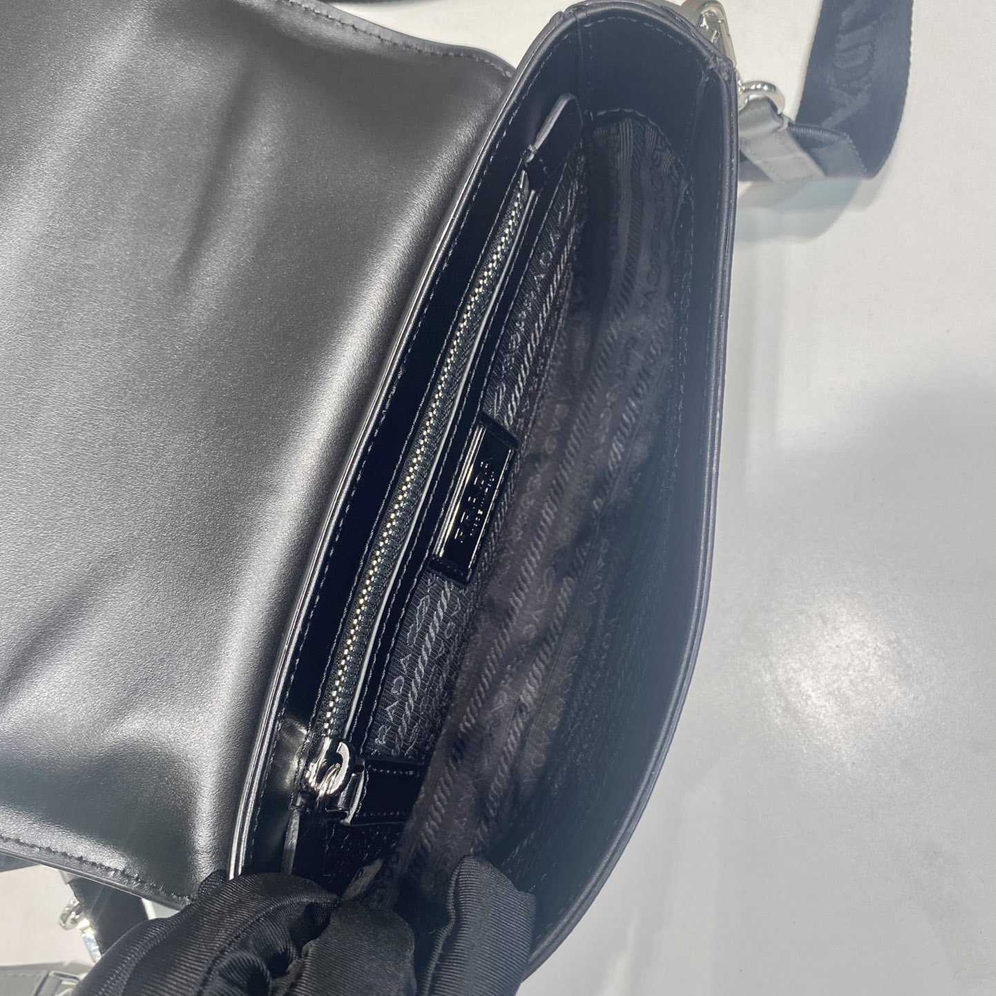 Prada Saffiano Leather Shoulder Bag - DopestKickz