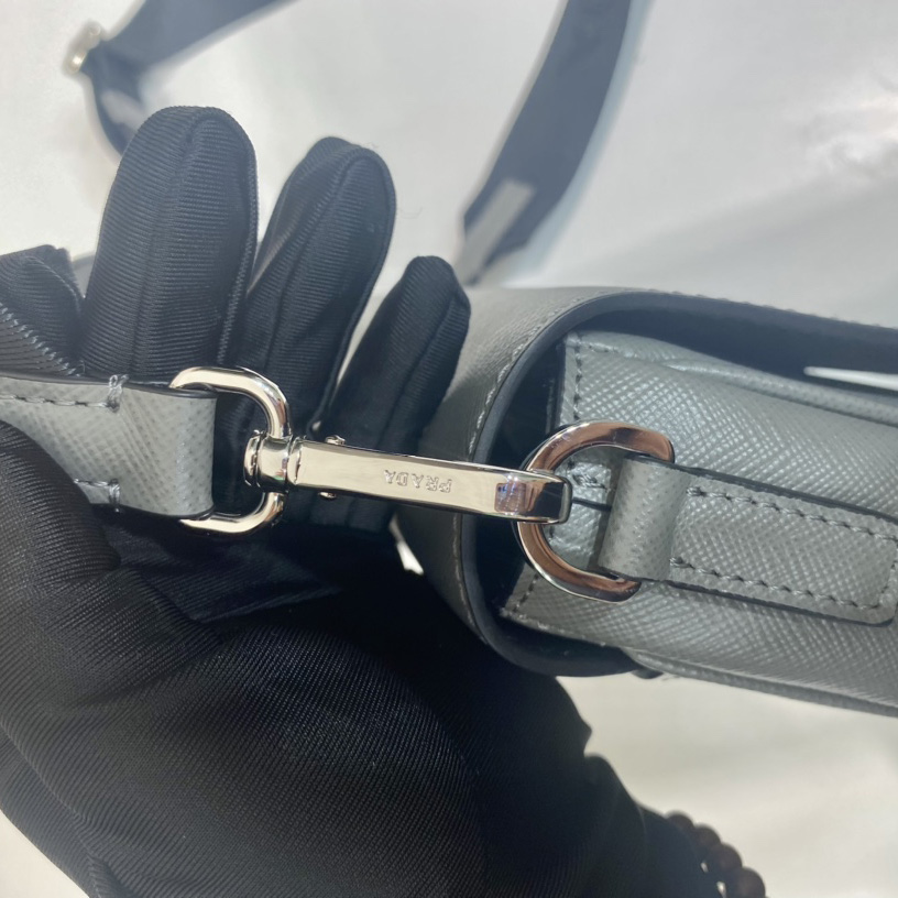 Prada Saffiano Leather Shoulder Bag - DopestKickz