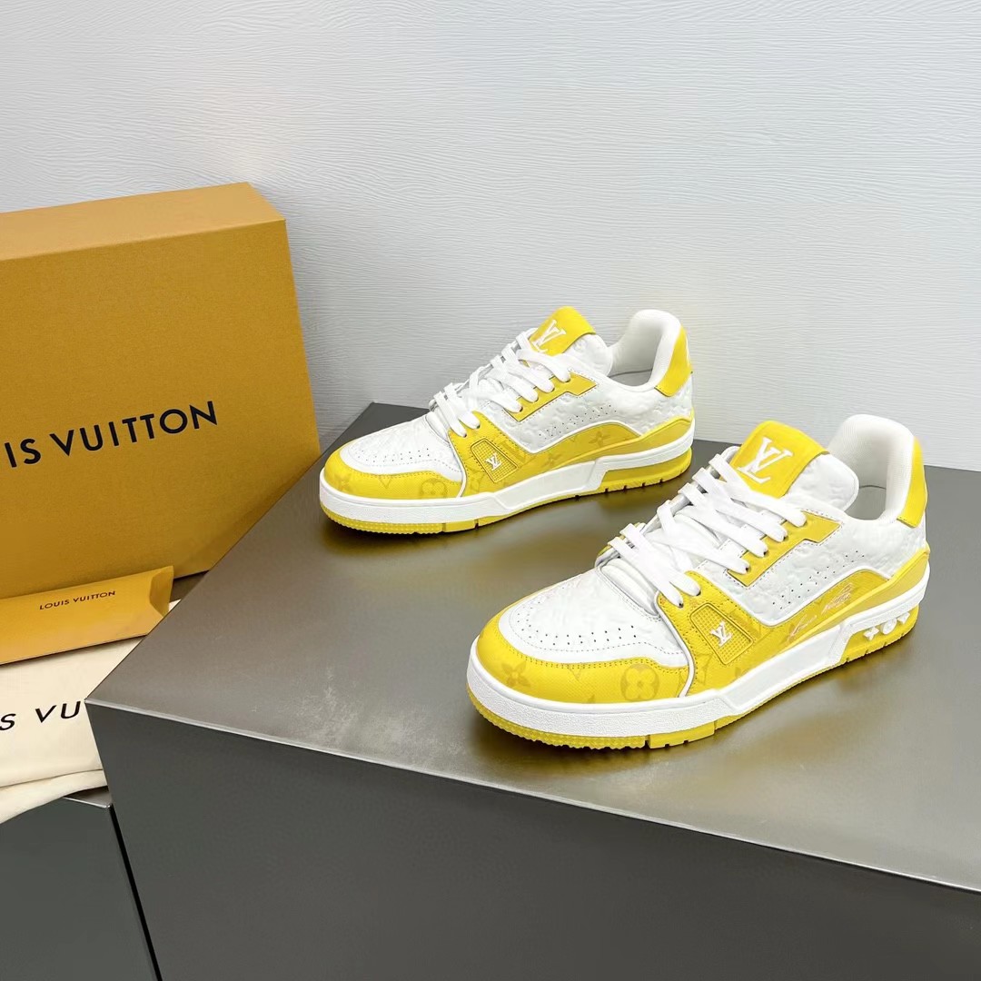 Louis Vuitton LV Trainer Sneaker   1AANGF - DopestKickz