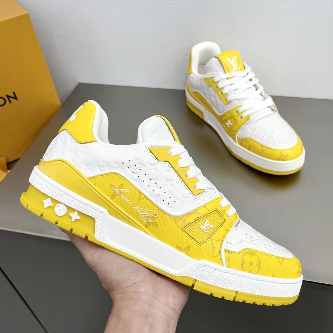 Louis Vuitton LV Trainer Sneaker   1AANGF - DopestKickz