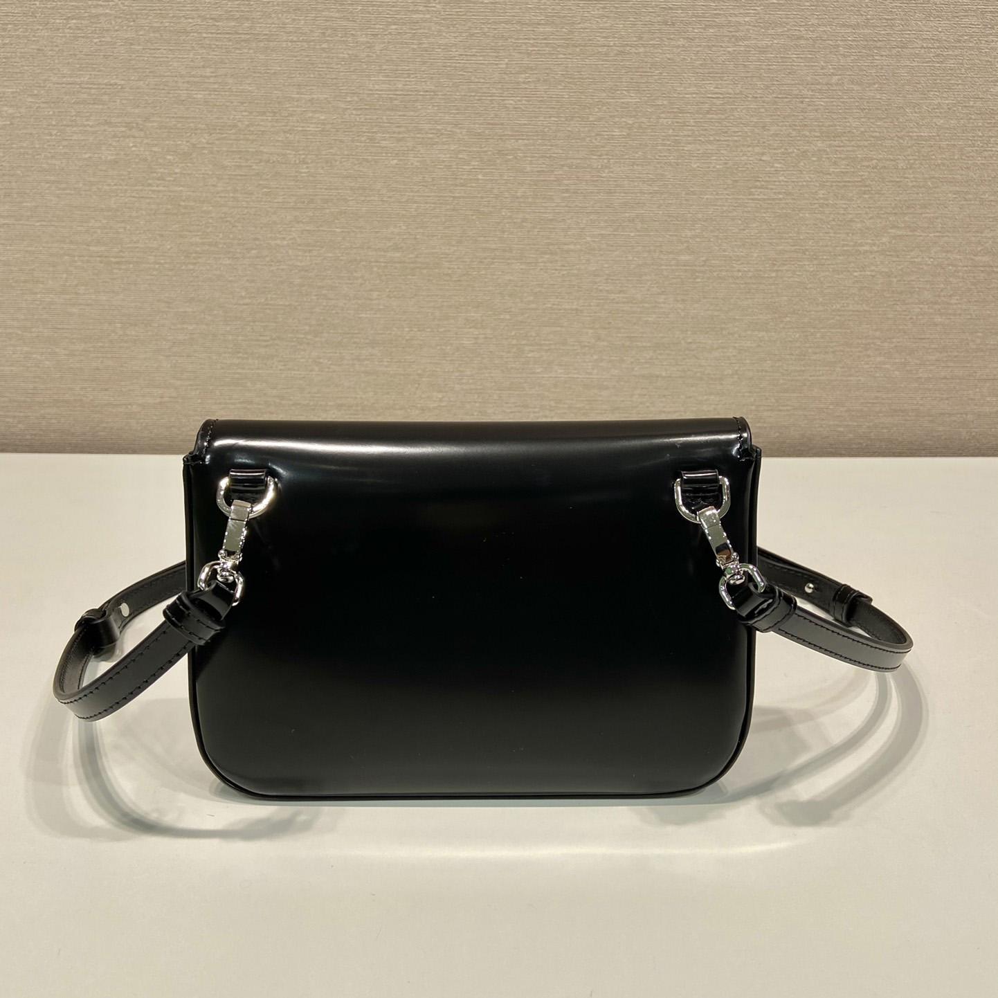 Prada Brushed Leather Mini-bag With Shoulder Strap - DopestKickz