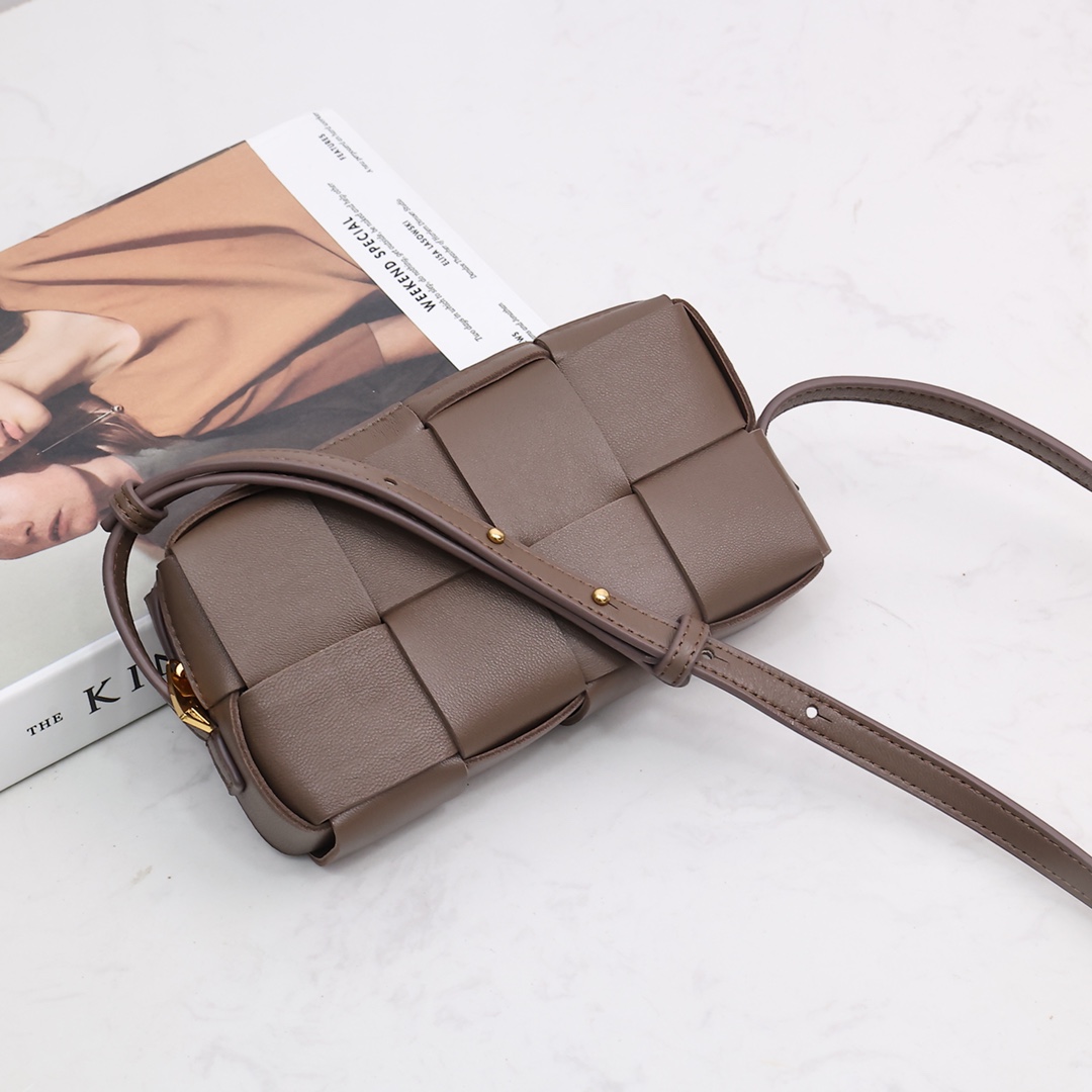 Bottega Veneta Mini Cassette Cross-Body Bag - DopestKickz