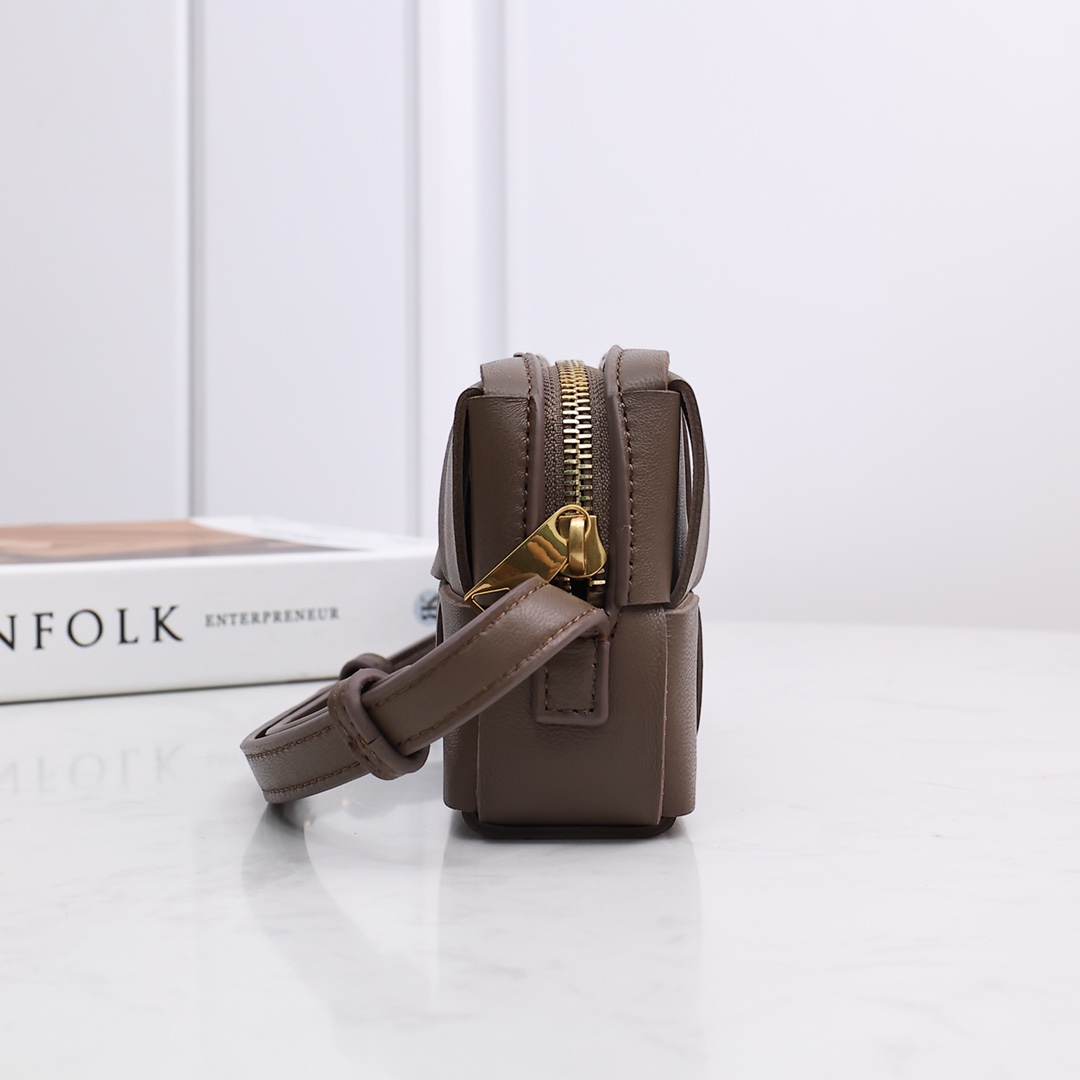 Bottega Veneta Mini Cassette Cross-Body Bag - DopestKickz