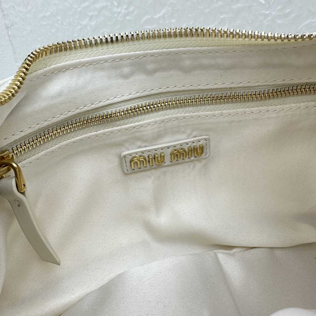Miu Miu Nappa Leather Pocket Bag - DopestKickz