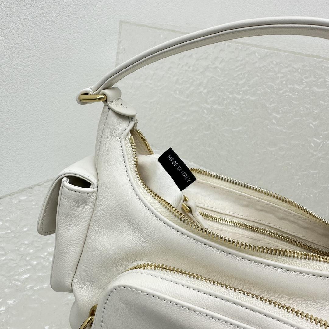 Miu Miu Nappa Leather Pocket Bag - DopestKickz