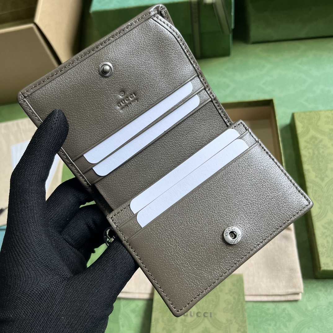 Gucci Blondie Card Case Wallet (8.5x 11x 3cm) - DopestKickz