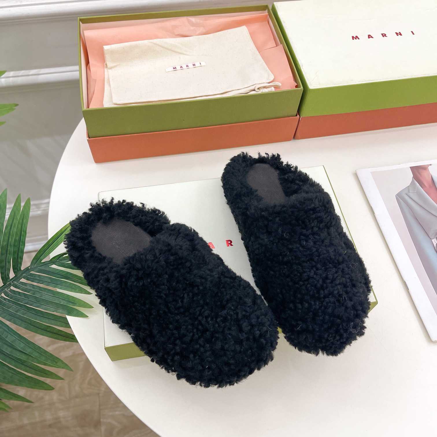 Marni Textured Slip-on Mules  - DopestKickz