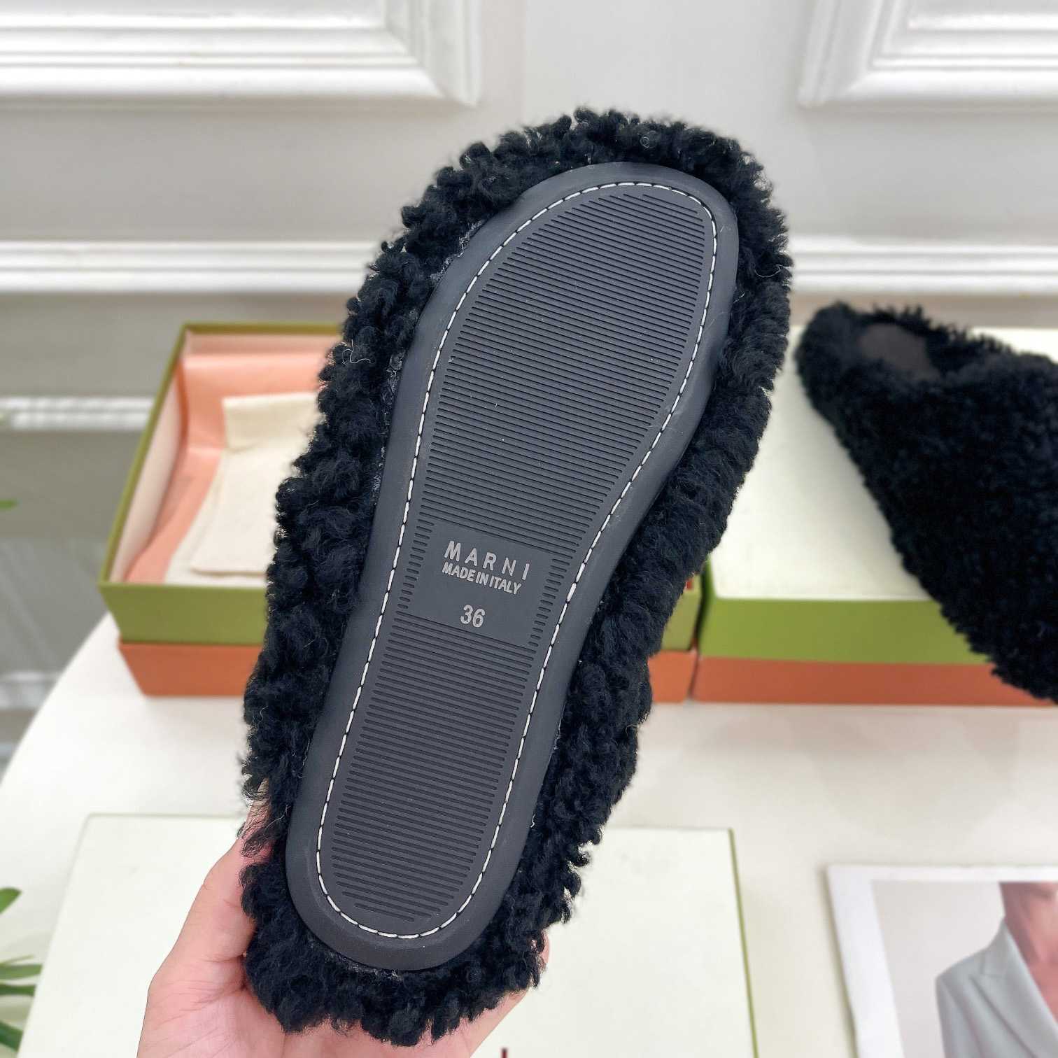 Marni Textured Slip-on Mules  - DopestKickz