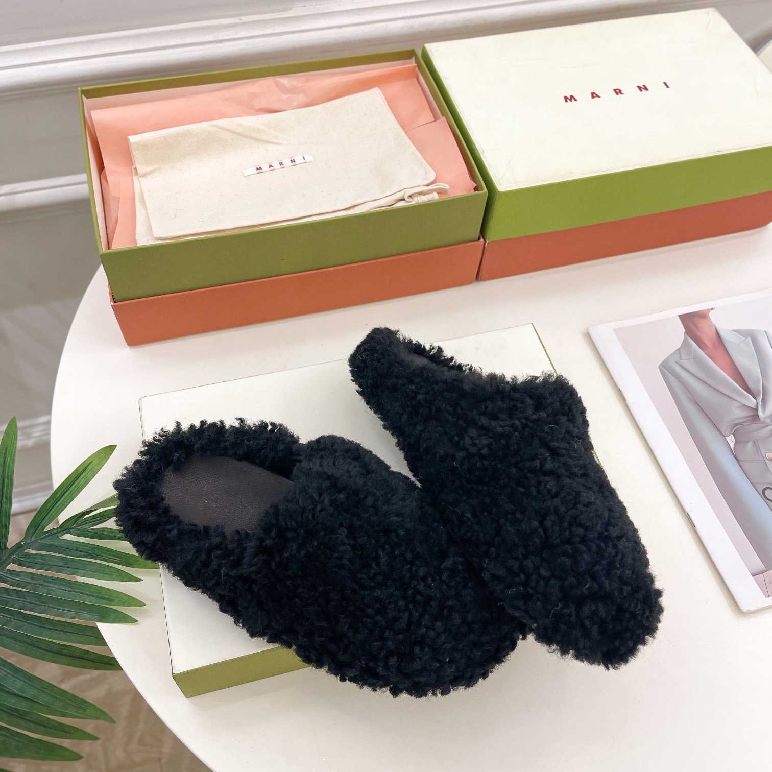 Marni Textured Slip-on Mules  - DopestKickz