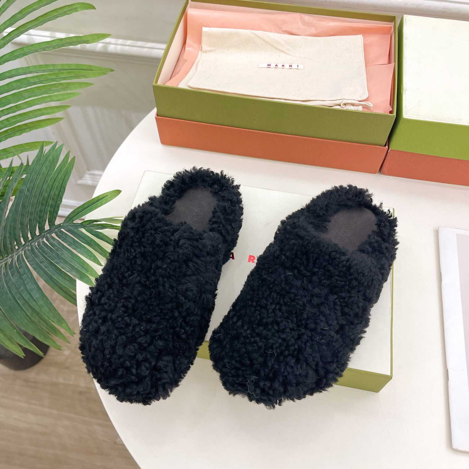 Marni Textured Slip-on Mules  - DopestKickz