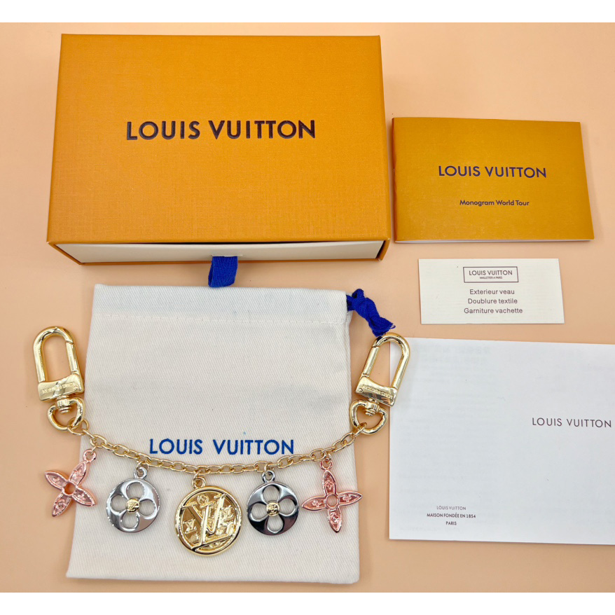 Louis Vuitton Nanogram Family Bag Charm   M01001 - DopestKickz