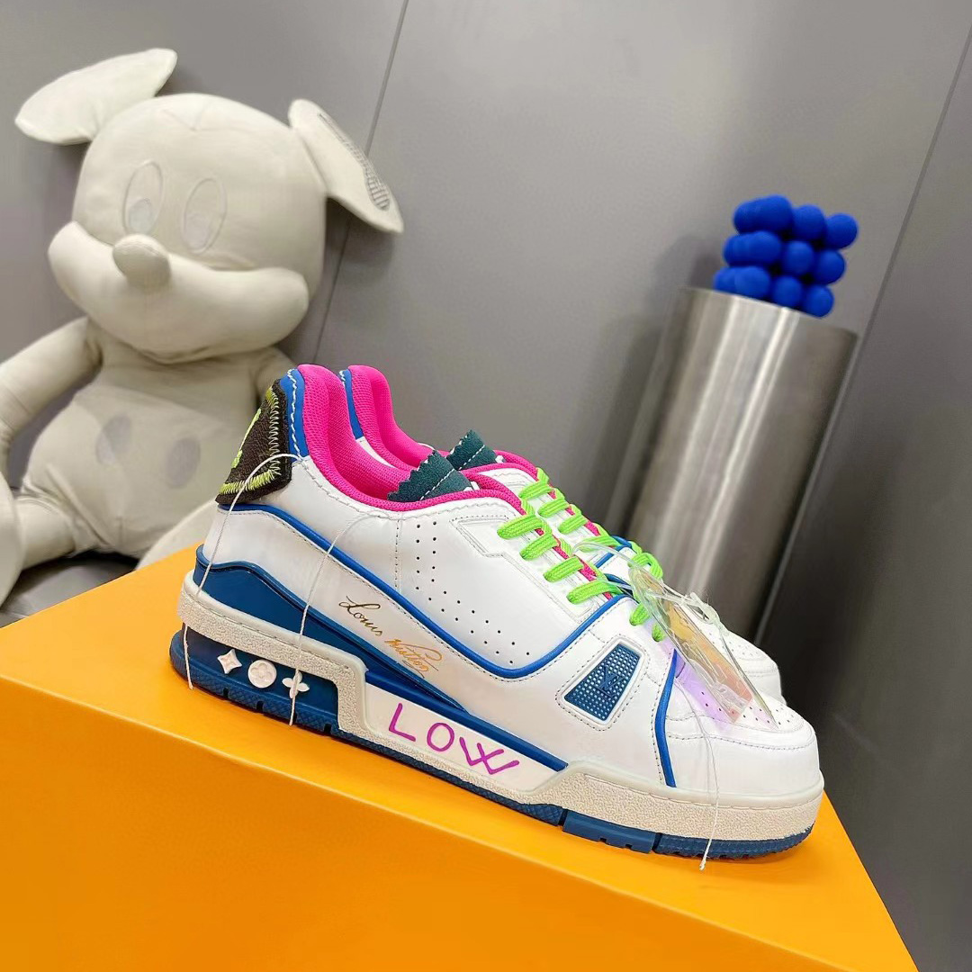 Louis Vuitton LV Trainer Sneaker    - DopestKickz