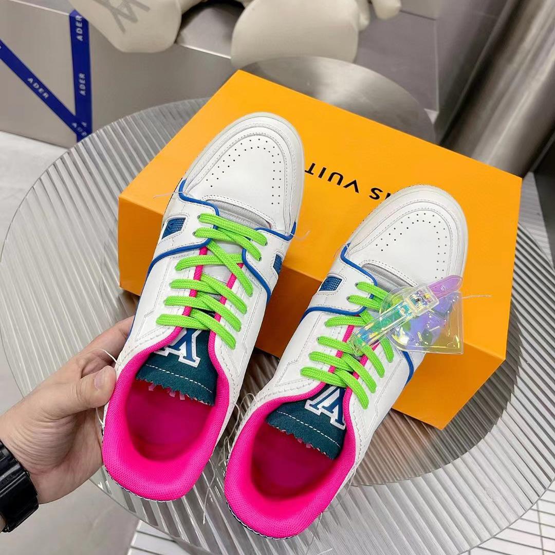 Louis Vuitton LV Trainer Sneaker    - DopestKickz