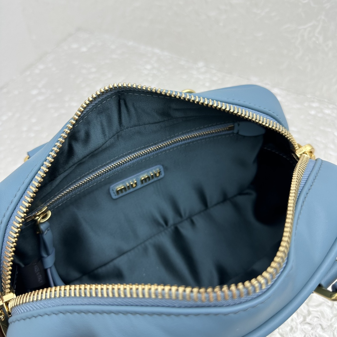 Miu Miu Arcadie Leather Bag - DopestKickz