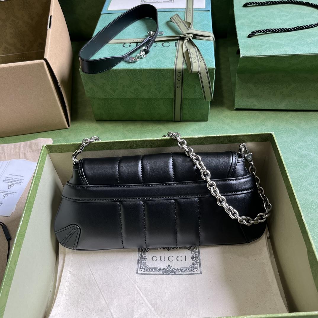 Gucci Horsebit Chain Small Shoulder Bag (27x 11.5x 5cm) - DopestKickz
