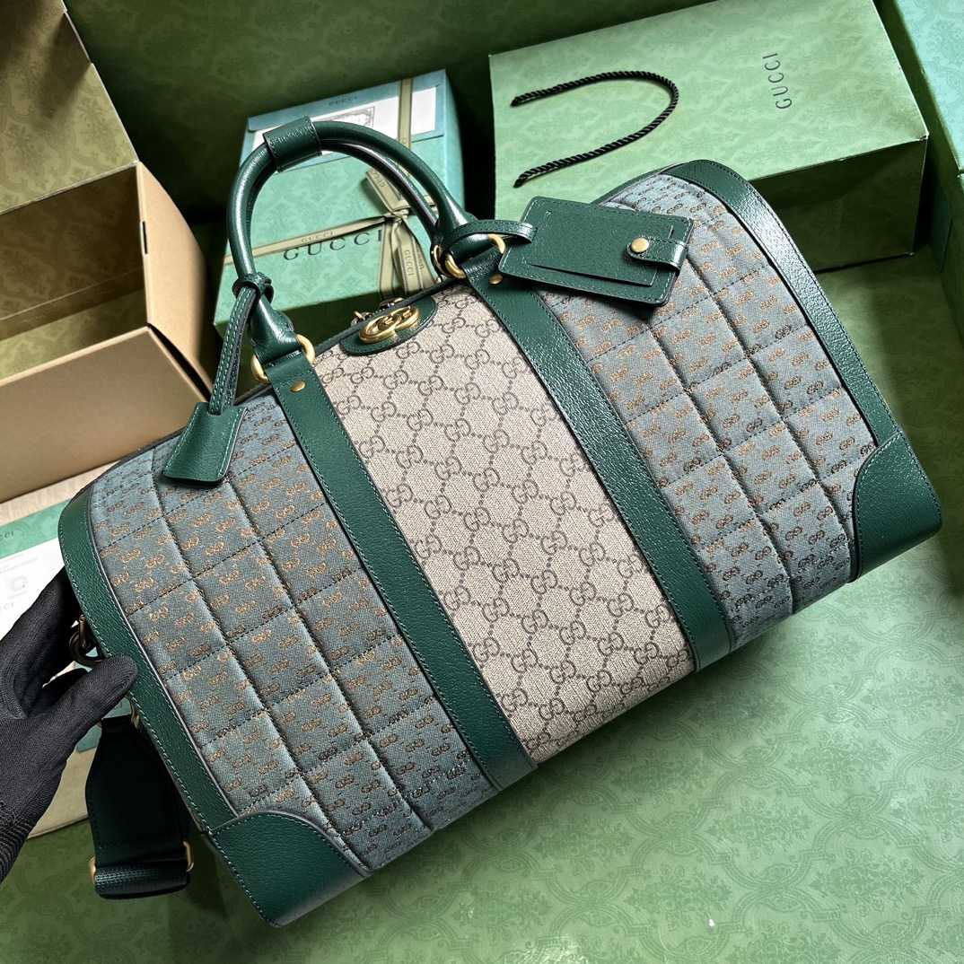 Gucci Mini GG Canvas Small Duffle Bag (44x 28.5x 24.5cm) - DopestKickz