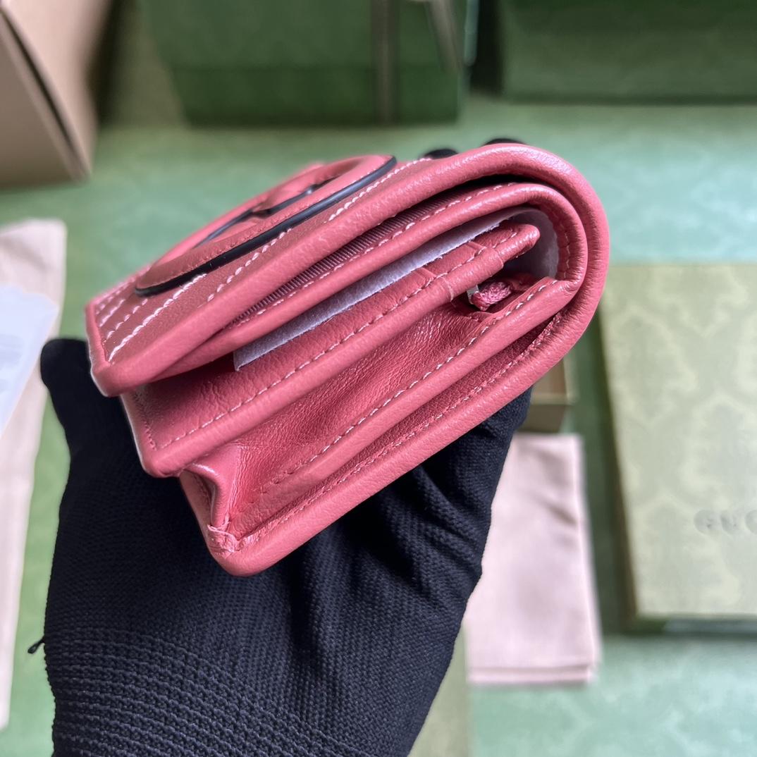 Gucci Blondie Card Case Wallet (8.5x 11x 3cm) - DopestKickz