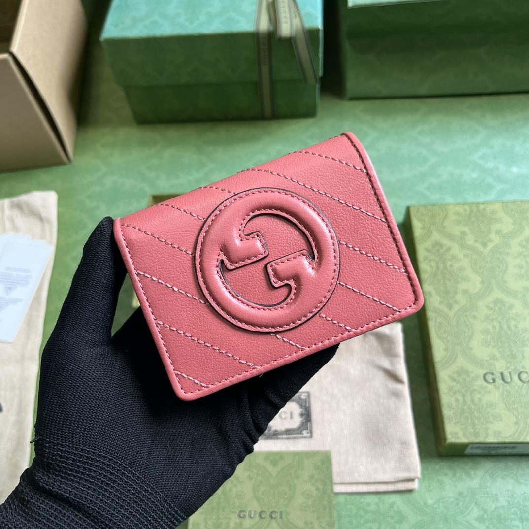 Gucci Blondie Card Case Wallet (8.5x 11x 3cm) - DopestKickz