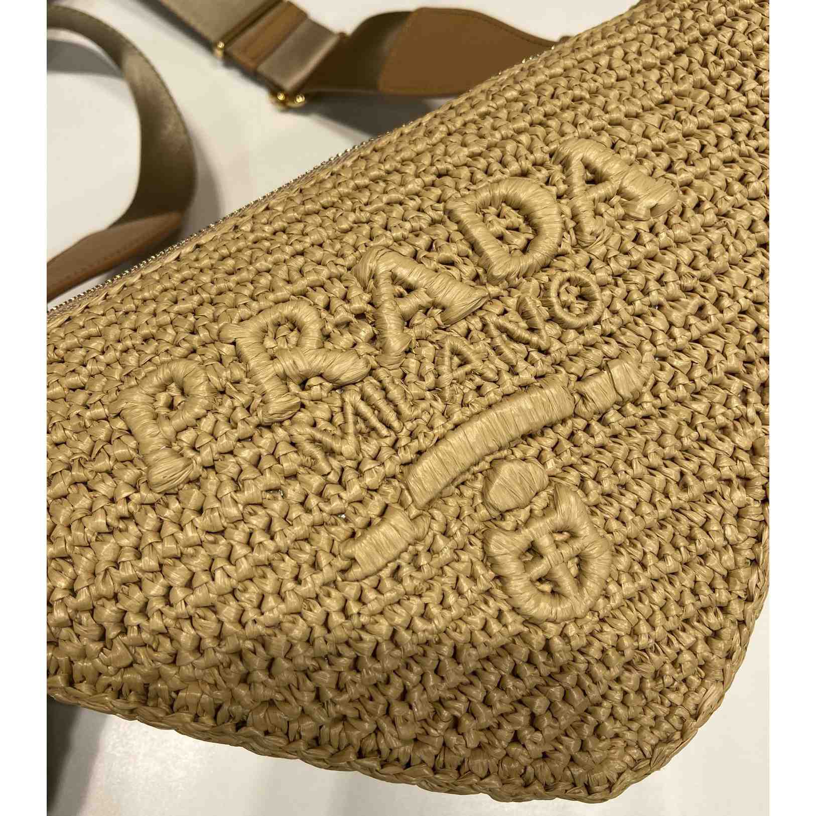 Prada Triangle Crochet Shoulder Bag - DopestKickz