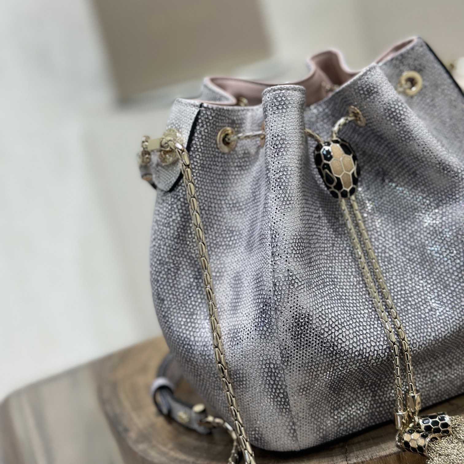 Bvlgari Serpenti Forever Bucket Bag - DopestKickz