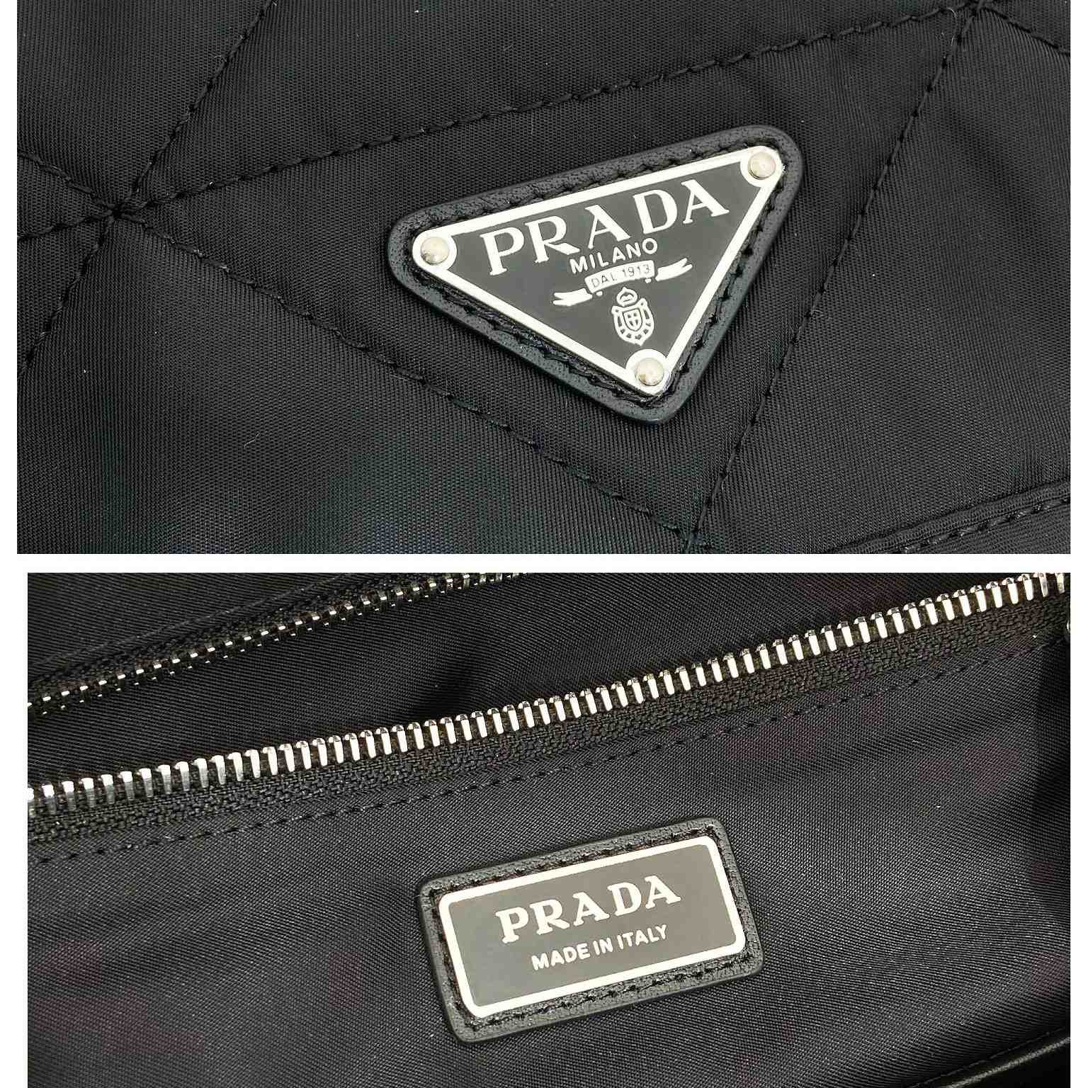 Prada Re-Nylon Backpack With Topstitching - DopestKickz