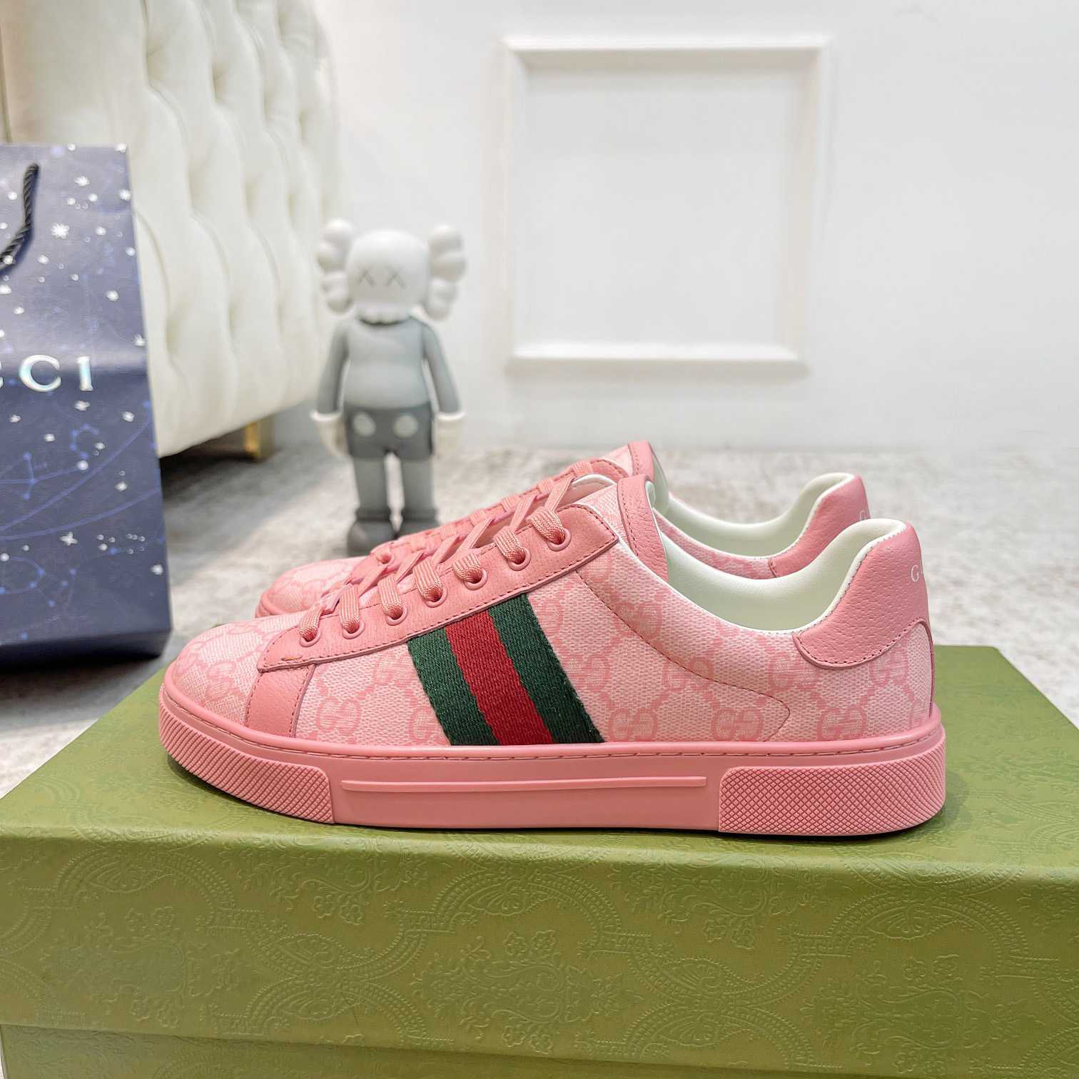 Gucci Ace Sneaker With Web - DopestKickz