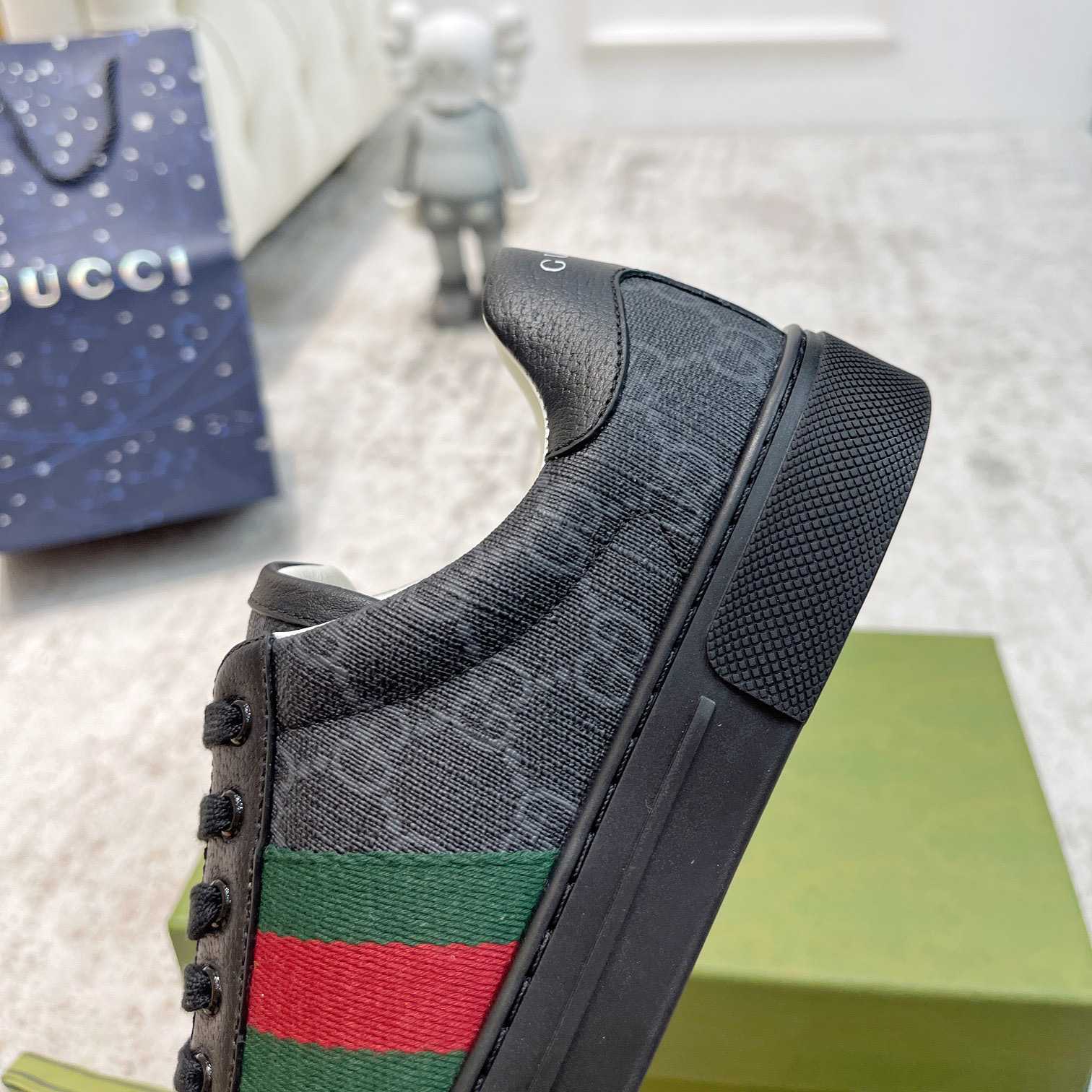 Gucci Ace Sneaker With Web - DopestKickz