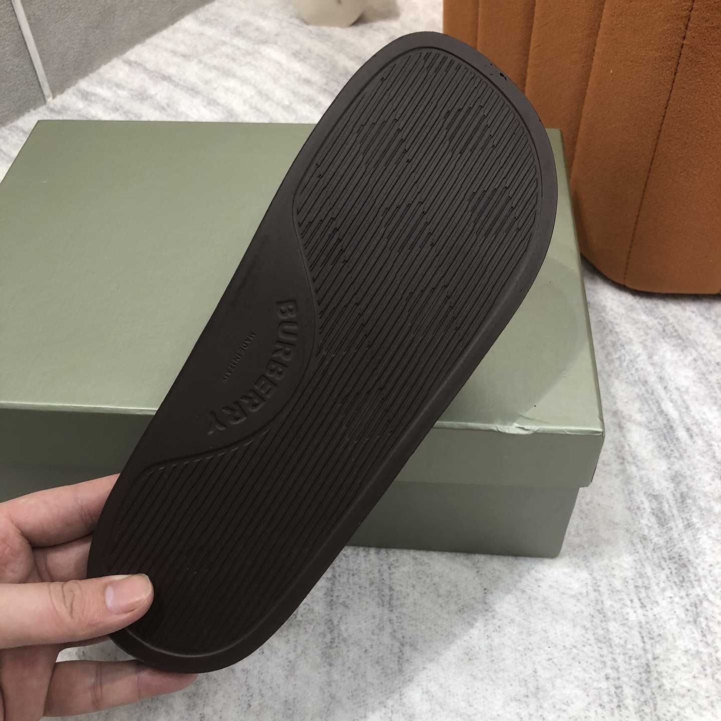 Burberry Check Print Slides - DopestKickz