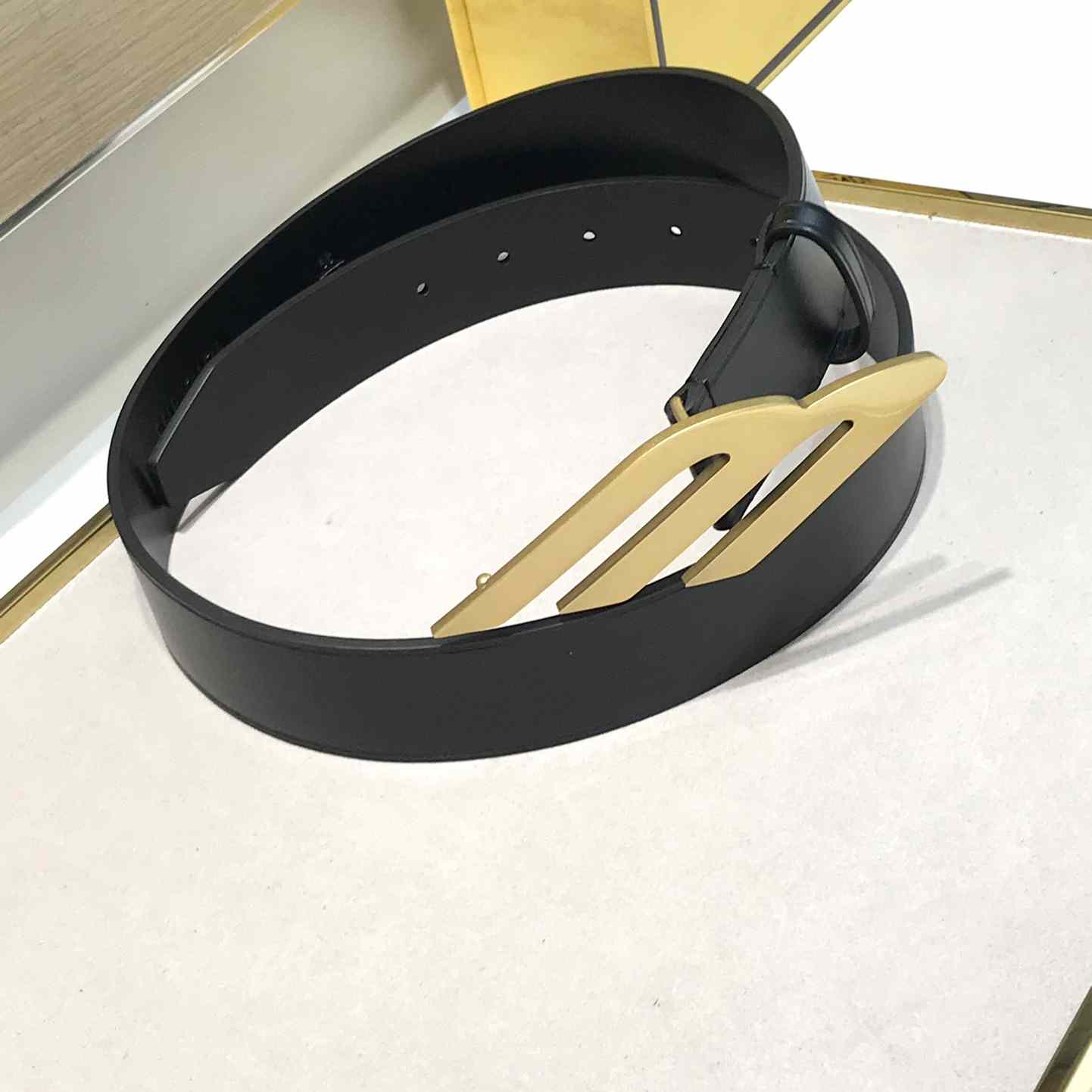 Balenciaga 3B Belt In Black  - DopestKickz