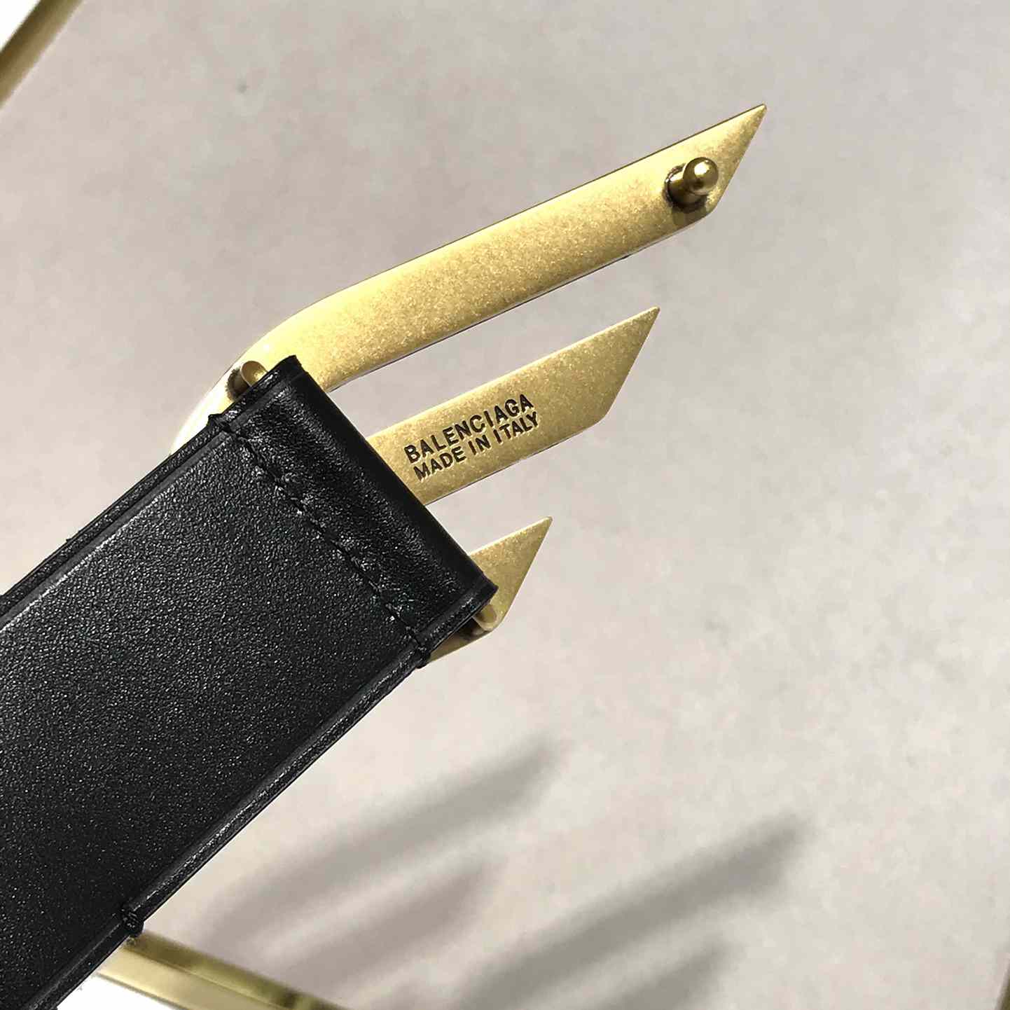 Balenciaga 3B Belt In Black  - DopestKickz