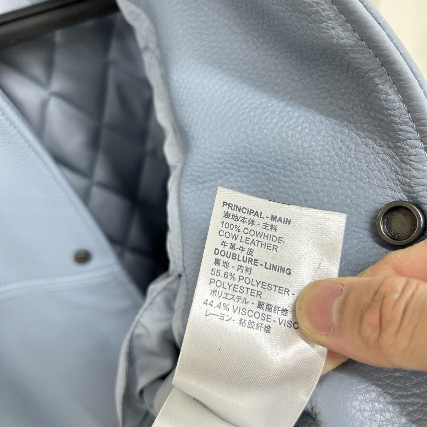 Louis Vuitton Long Leather Coach Jacket - DopestKickz