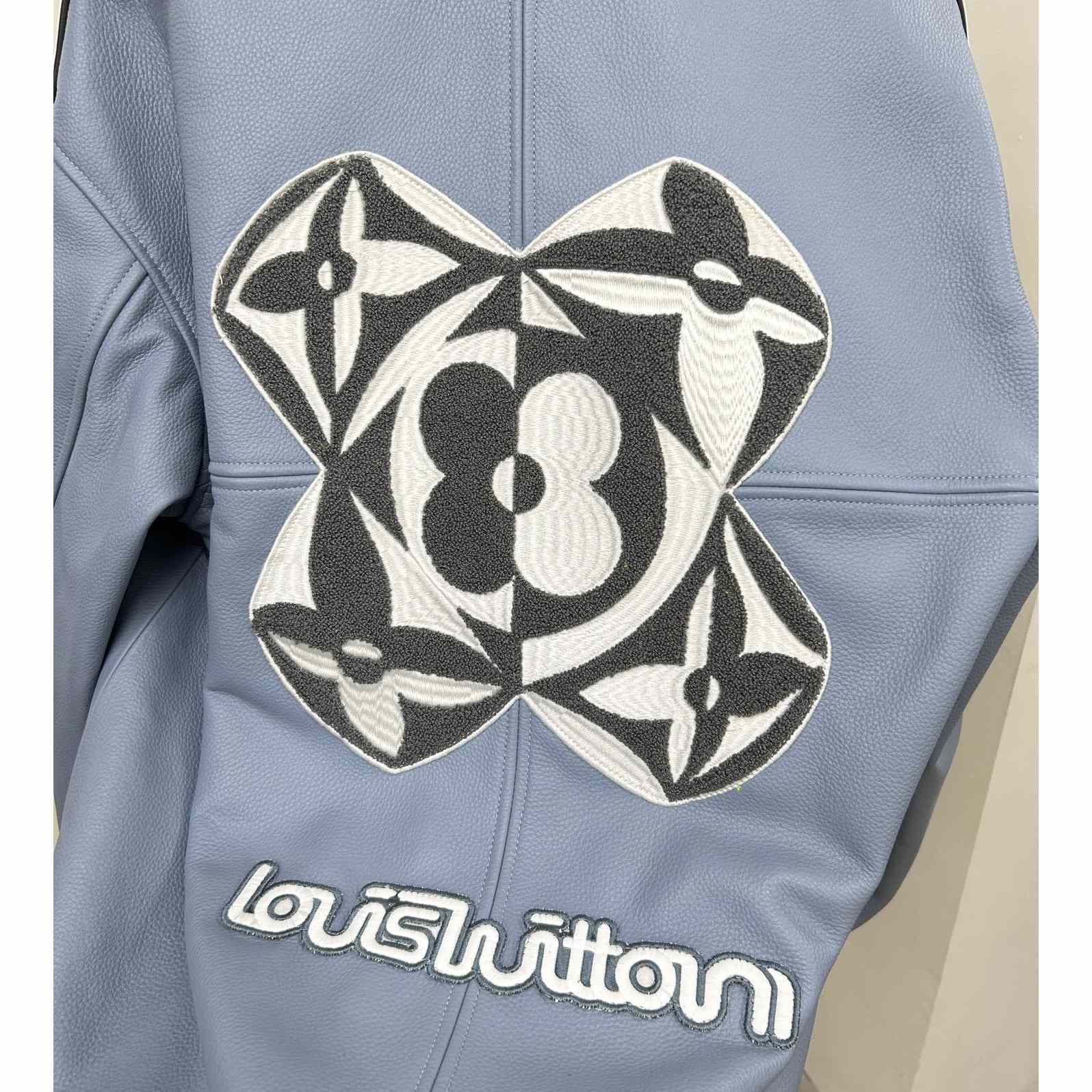 Louis Vuitton Long Leather Coach Jacket - DopestKickz