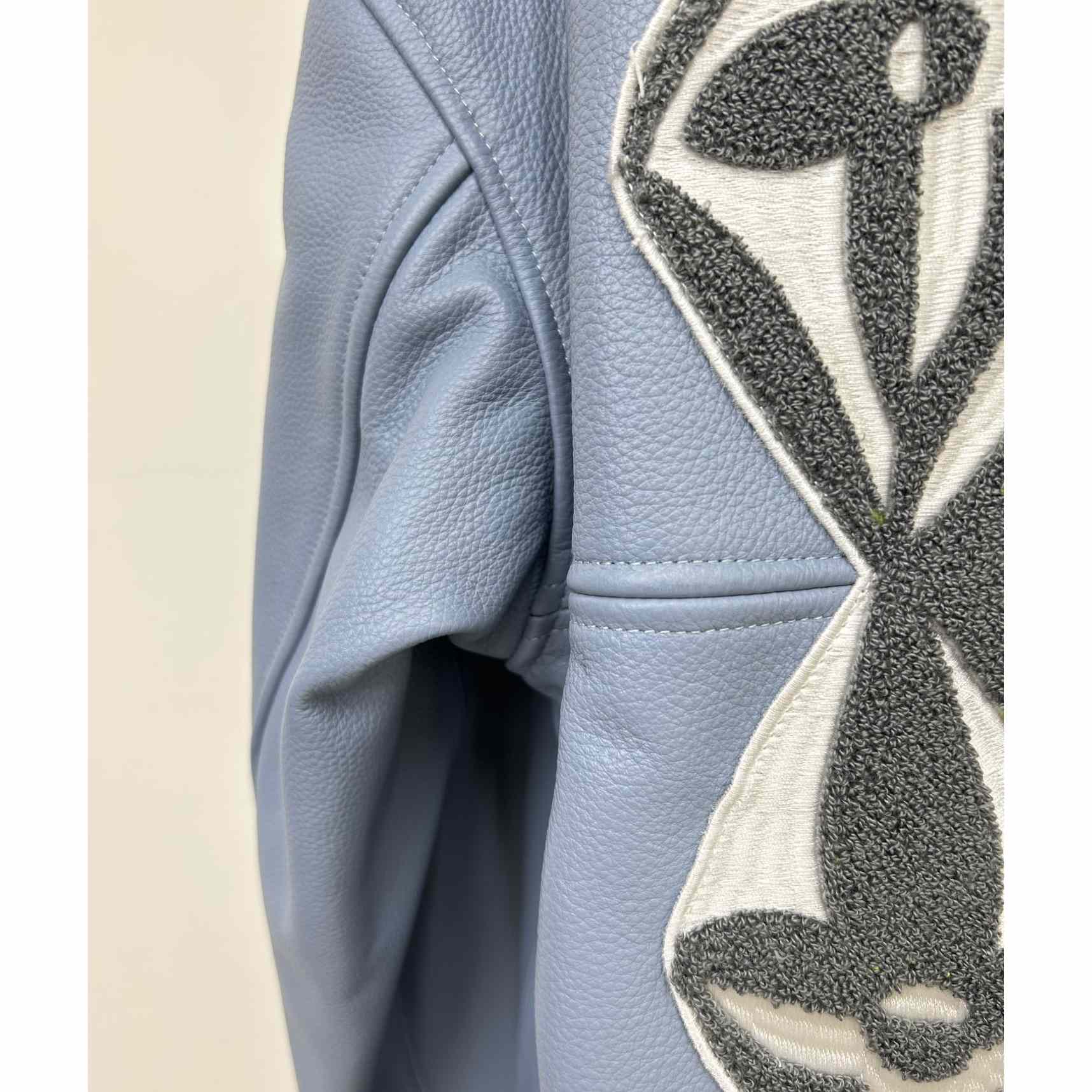 Louis Vuitton Long Leather Coach Jacket - DopestKickz