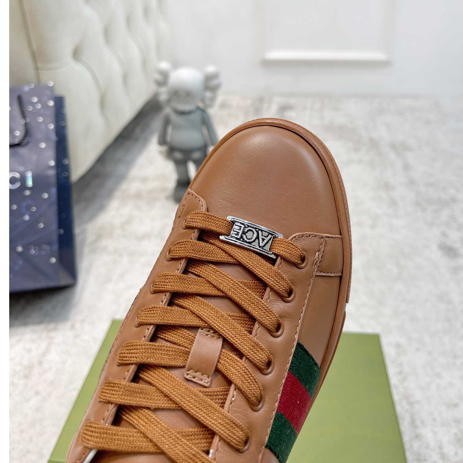 Gucci Ace Sneaker With Web (upon uk size) - DopestKickz