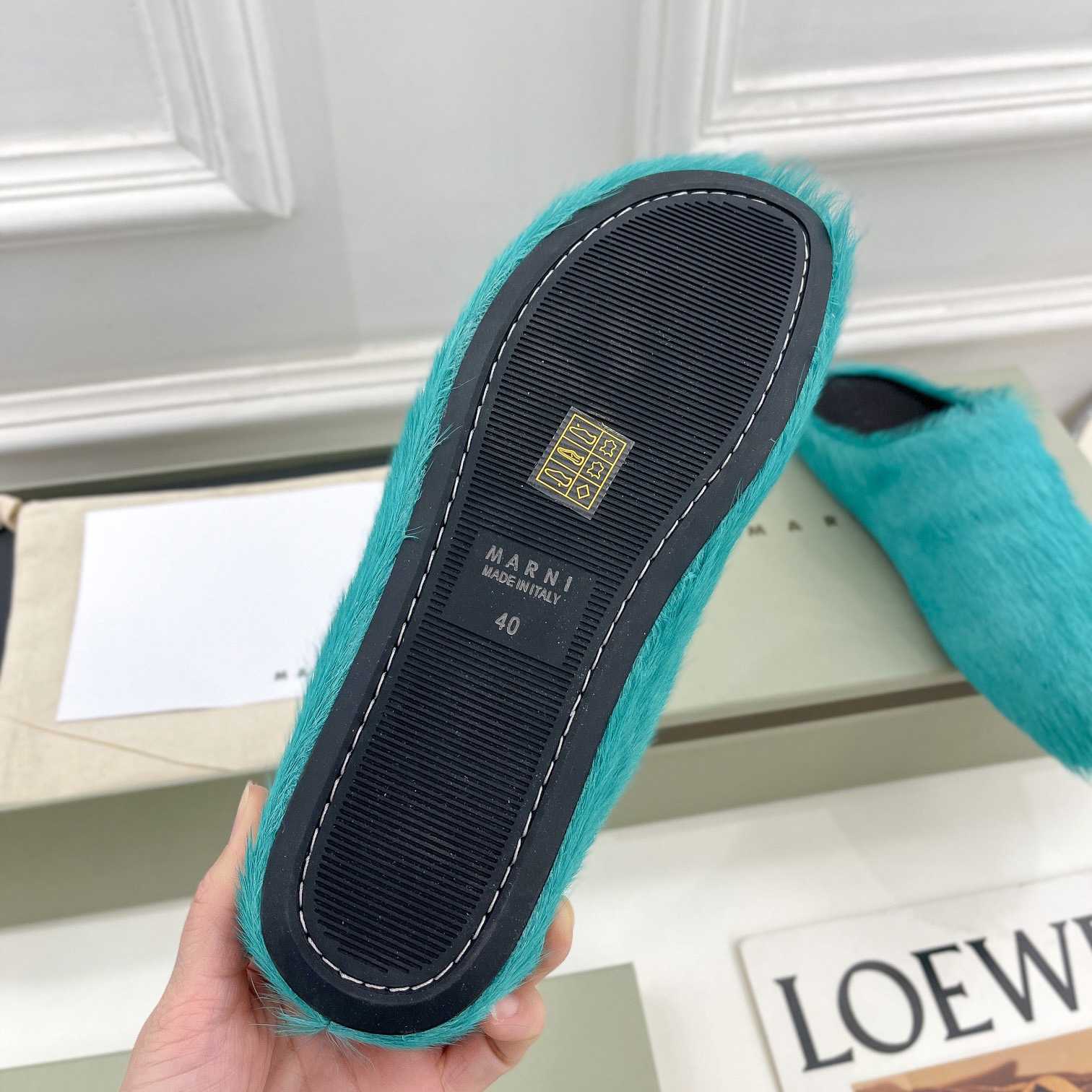 Marni Fussbett Slip-On Flat Mules - DopestKickz